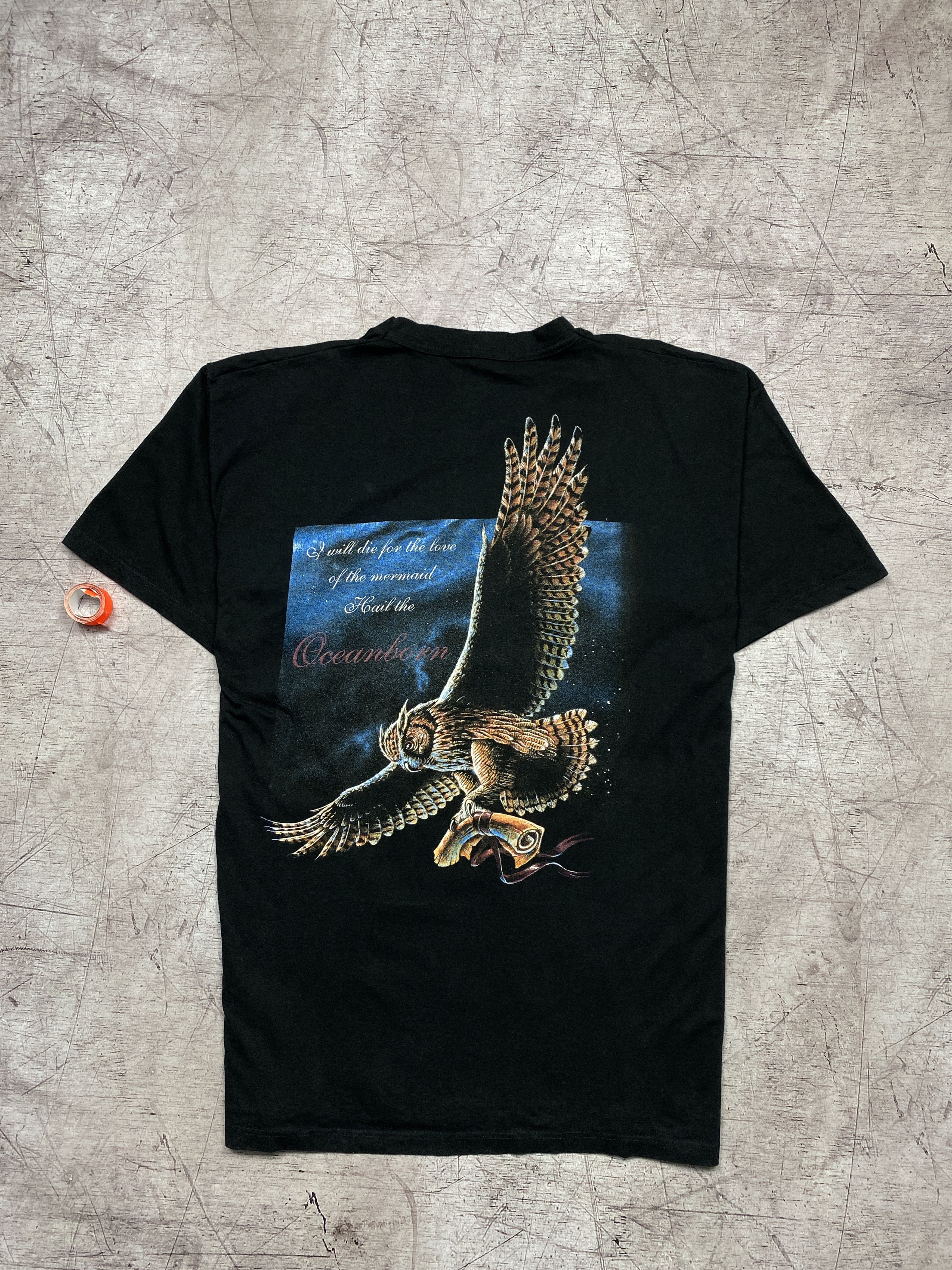 Band Tees × Vintage Nightwish 1999 Vintage Rock Band T-Shirt Size US XL / EU 56 / 4 - 8 Thumbnail