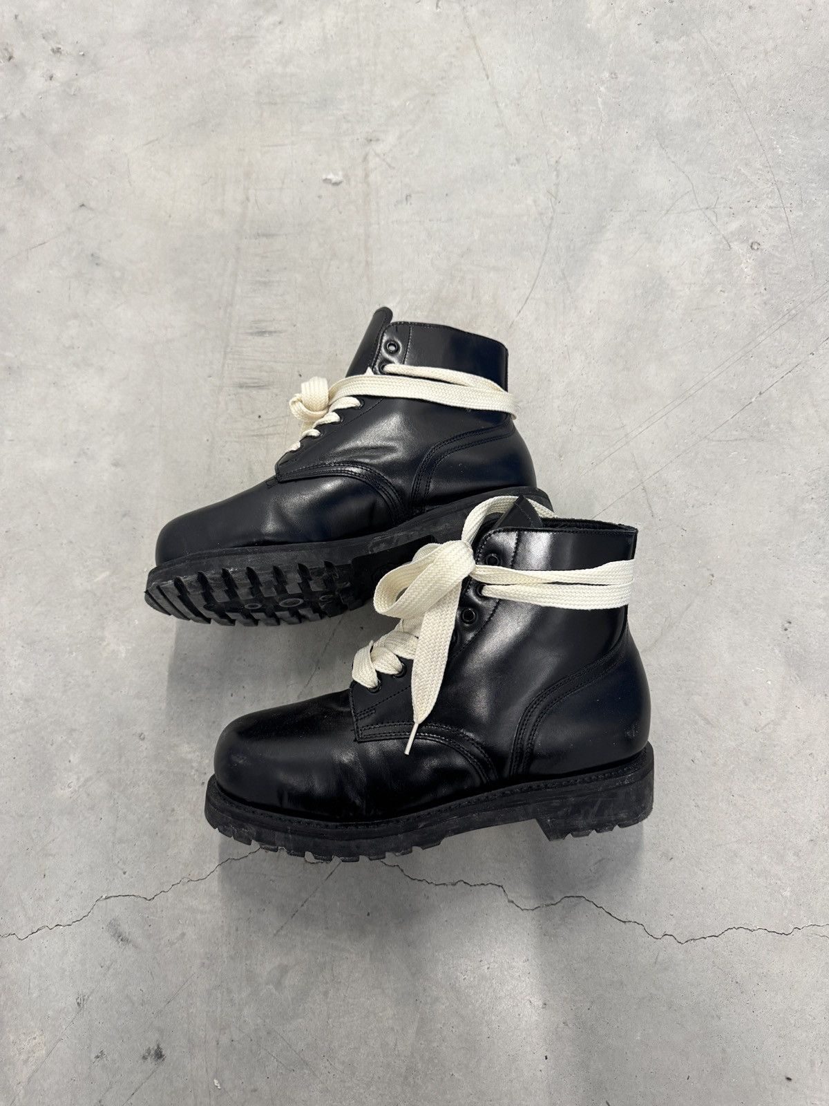 Vintage 1980's Platform Ankle Boots Size US 13 / EU 46 - 7 Thumbnail