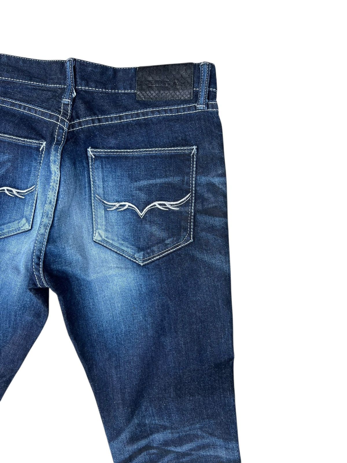 CIVARIZE FUGA Japan Clawmark Stretch Denim Jeans Size US 29 - 18 Thumbnail