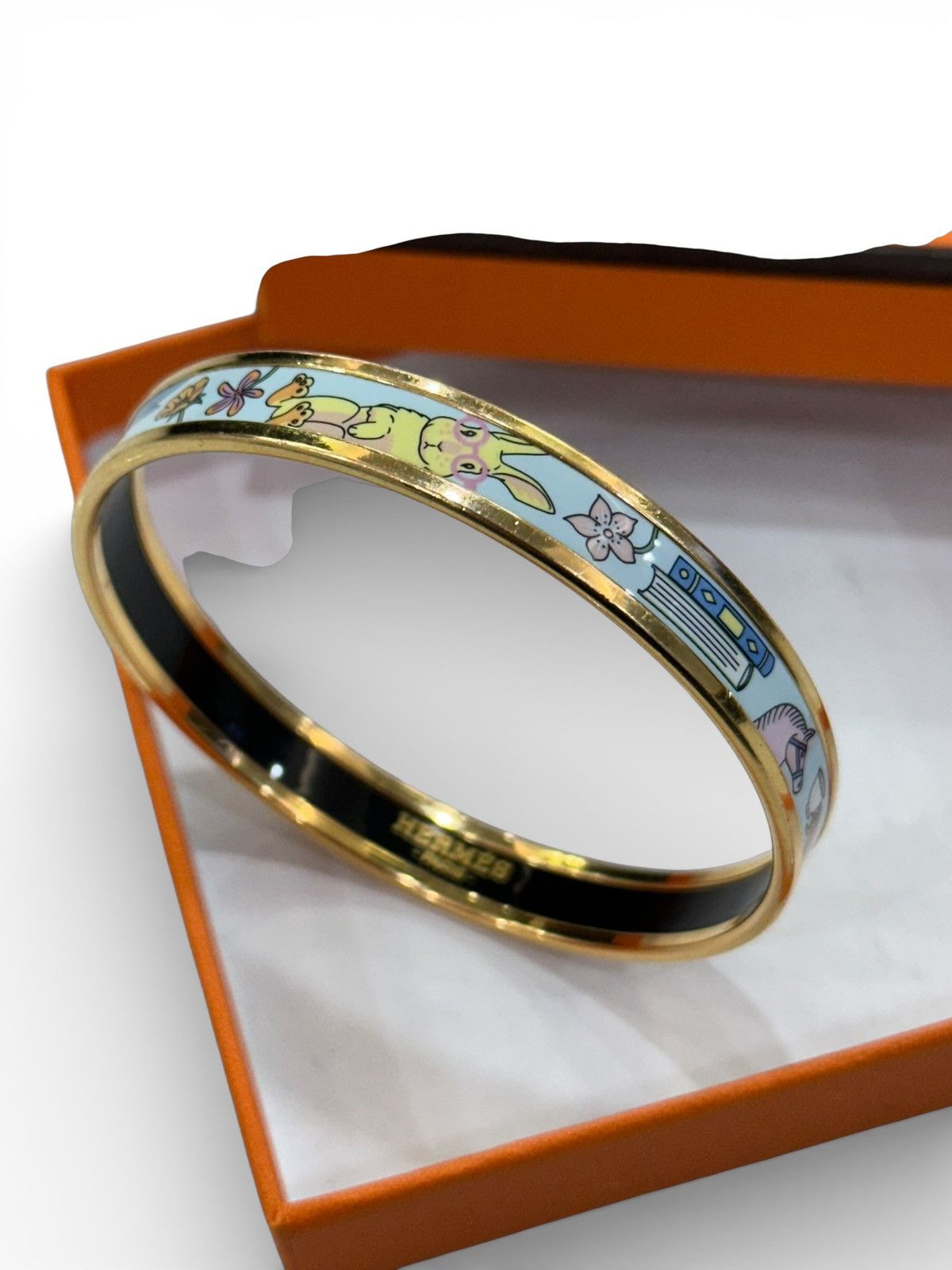 Hermes Hermes Enamel Bracelet Bangle Size ONE SIZE - 3 Thumbnail