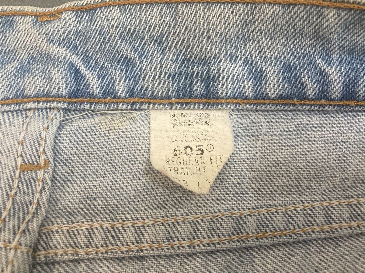 Levi's Vintage 80’s/90’s Levis 505 orange tab jeans Made in USA Size US 32 / EU 48 - 5 Thumbnail