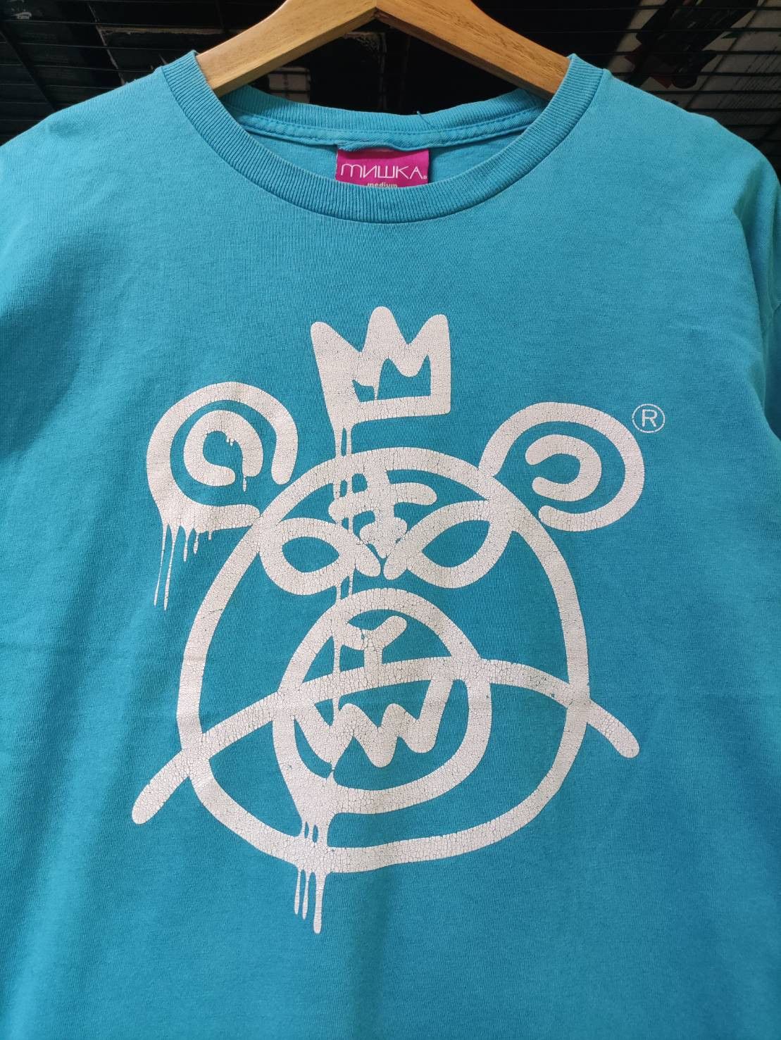 Mishka Mishka NYC Bear Mop Logo T-Shirt Size US M / EU 48-50 / 2 - 1 Thumbnail