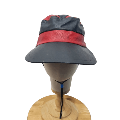 Harley Davidson × Stussy × Vintage Rare 80's Stussy Leather Cap