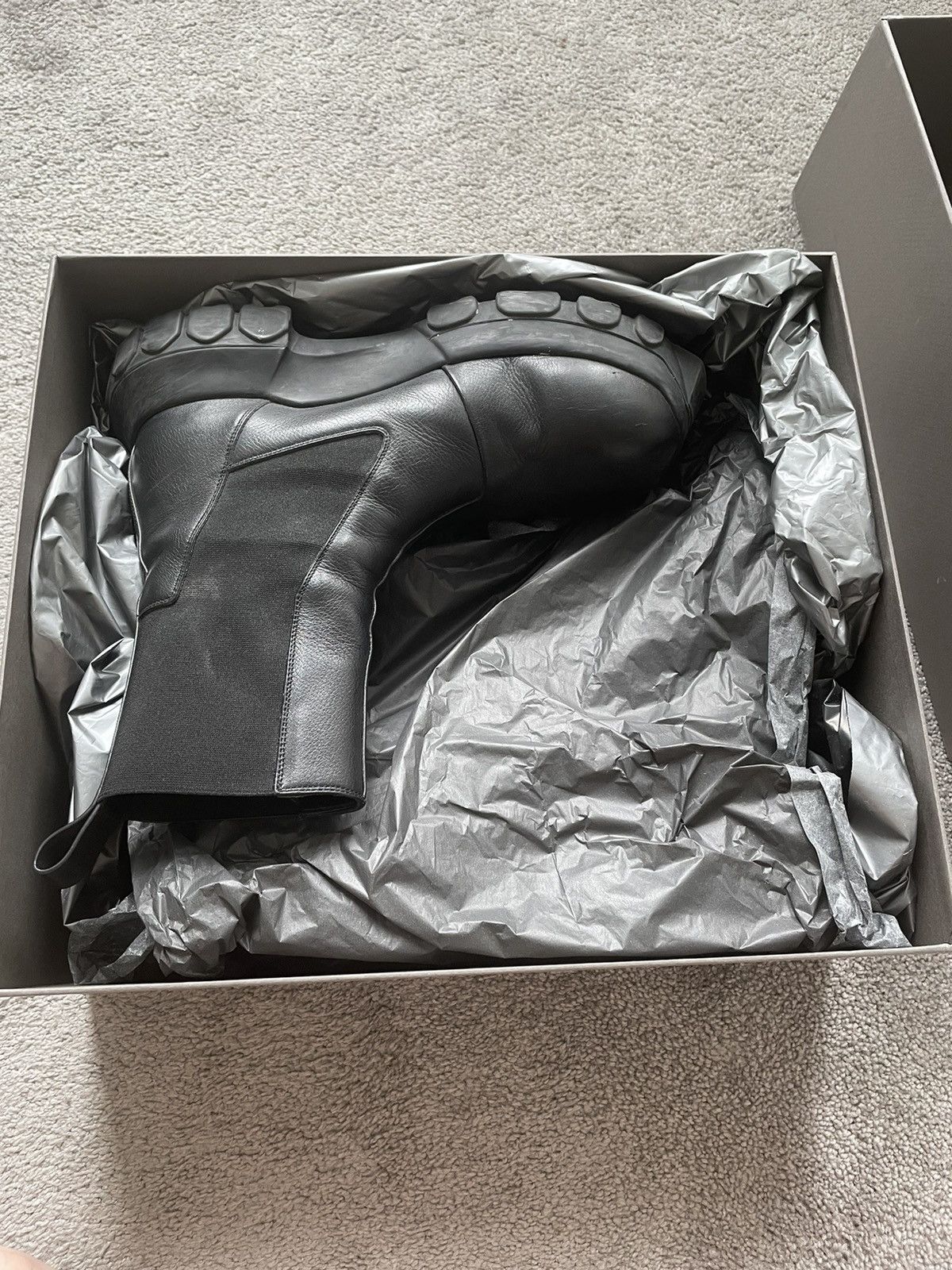 Rick Owens Rick Owen Mainline Mega Beatle Bozo Boots Size 44 Size US 11 / EU 44 - 3 Thumbnail