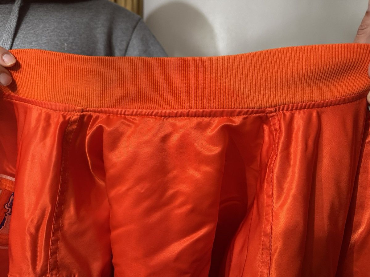 Starter Vintage Denver Broncos Orange Starter Satin Bomber Jacket XL Size US L / EU 52-54 / 3 - 10 Thumbnail