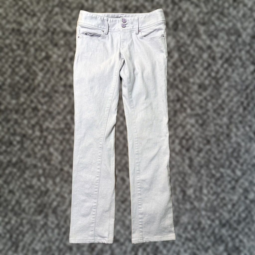Lilly Pulitzer Lilly Pulitzer Worth Straight Jeans 0 Cotton Low rise Purple Denim Light wash N2 Jeans Women 0 Purple Denim Light wash Straight Rise 27x30 Womens Size 25" / US 0 / IT 36 - 1 Thumbnail