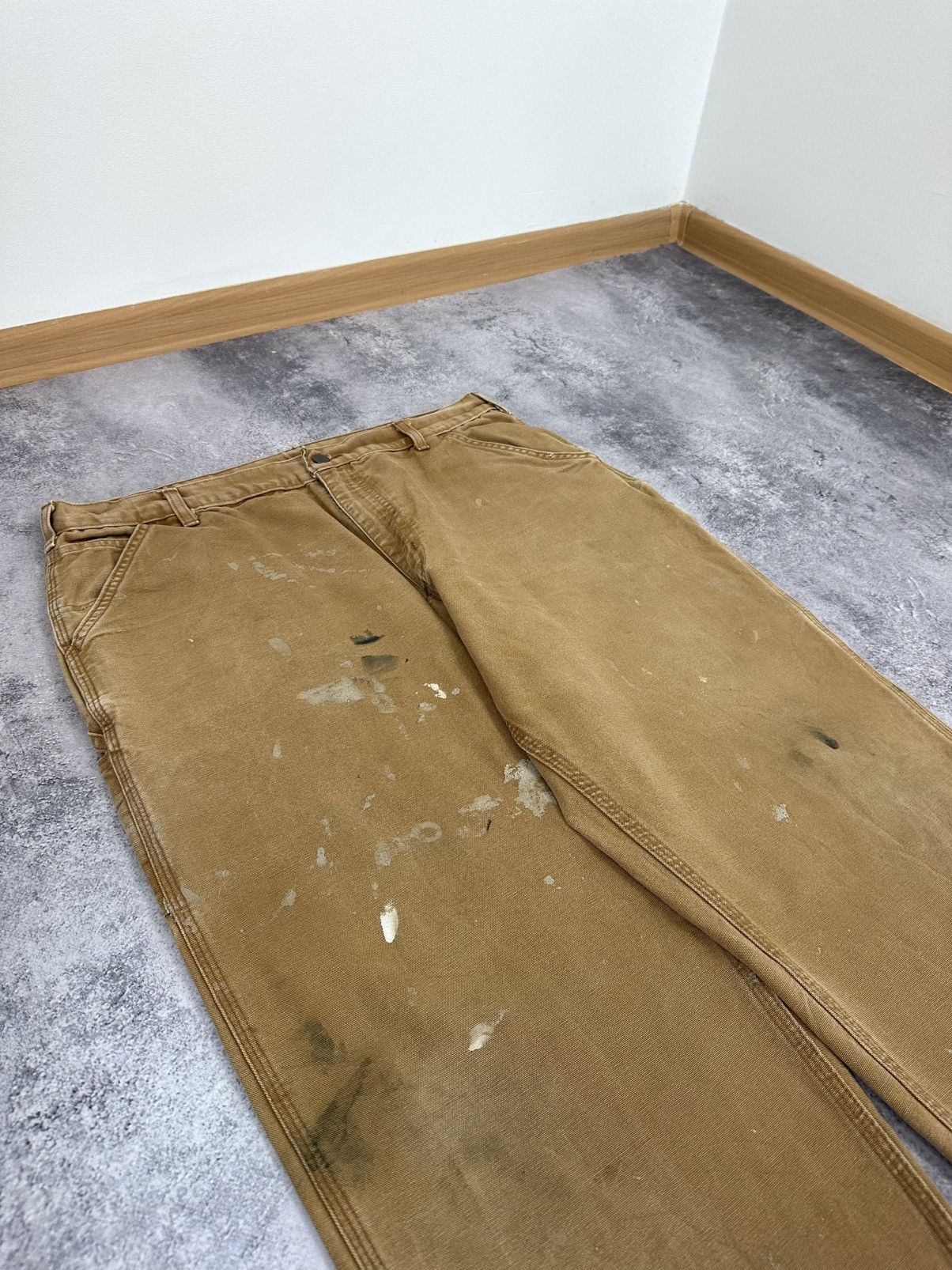 Carhartt Vintage Carhartt USA Distressed Utility Carpenter Work Pants Size US 40 / EU 56 - 11 Thumbnail