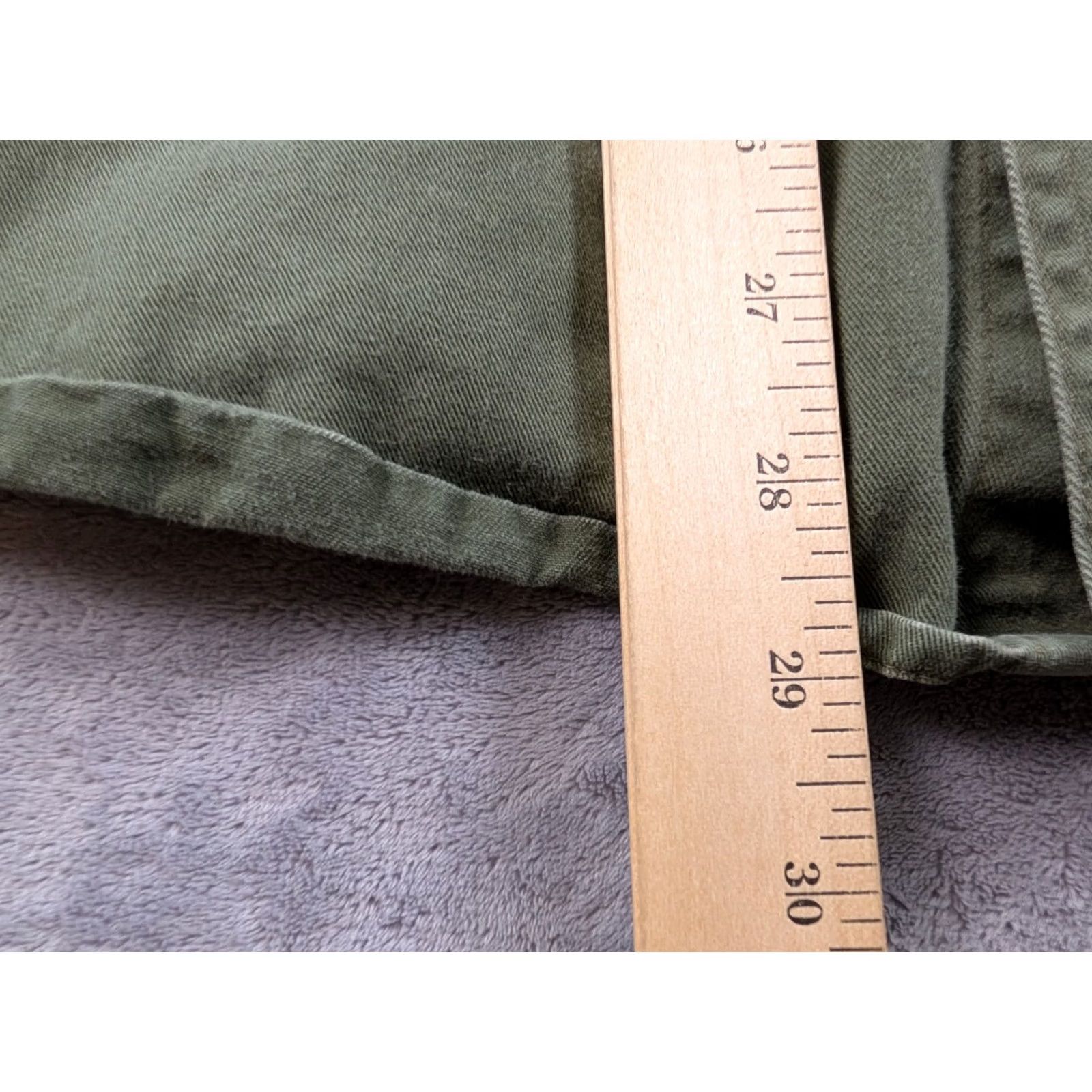 Vintage VINTAGE Woolrich Button-Up Shirt Mens L Beige Green Khaki Patch Collar Long Sleeve Button-Down Casual Outdoor Classic Modern All Seasons Size US L / EU 52-54 / 3 - 5 Thumbnail