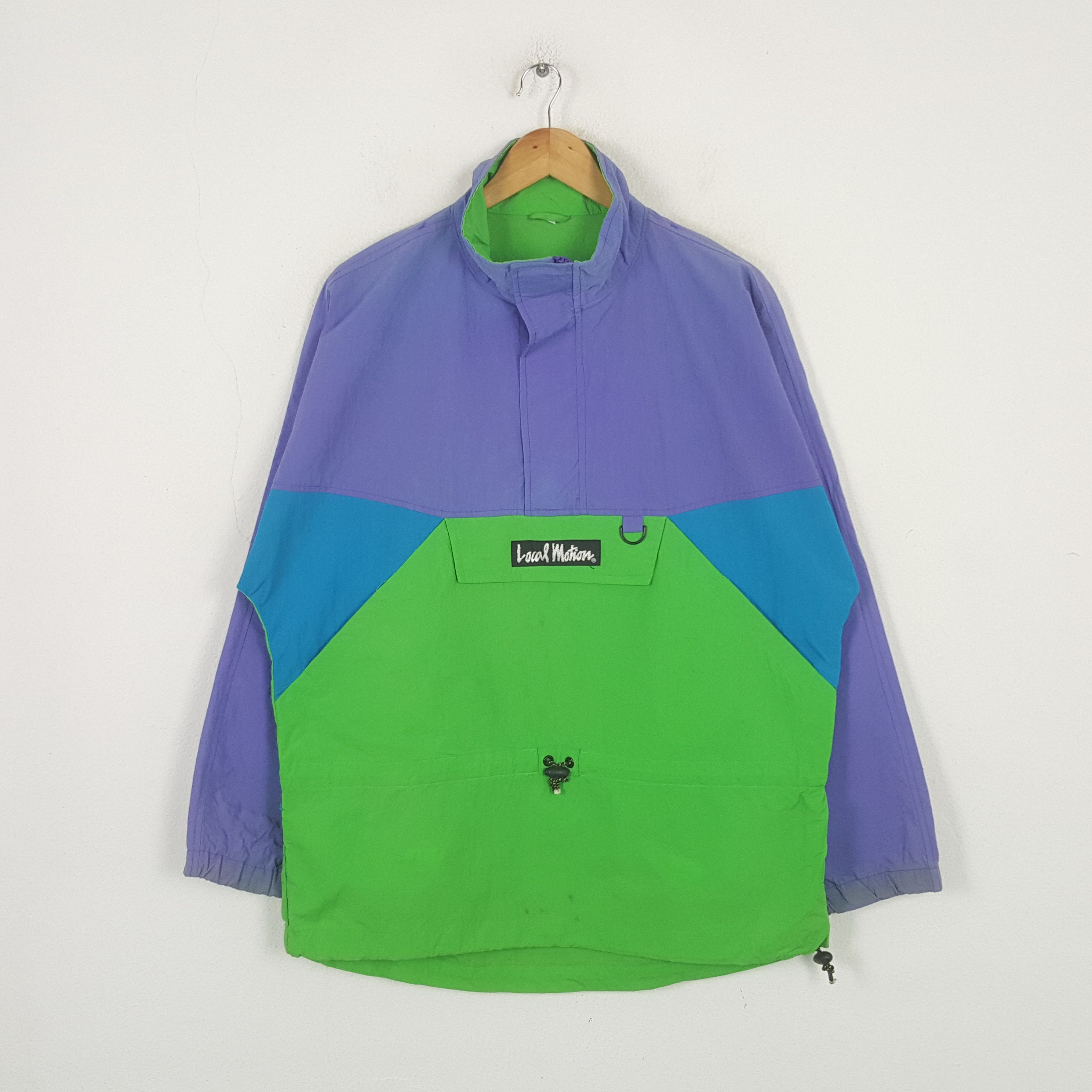 Vintage Vintage Local Motion Hawaii Windbreaker Jacket RR7 Size US L / EU 52-54 / 3 - 1 Thumbnail