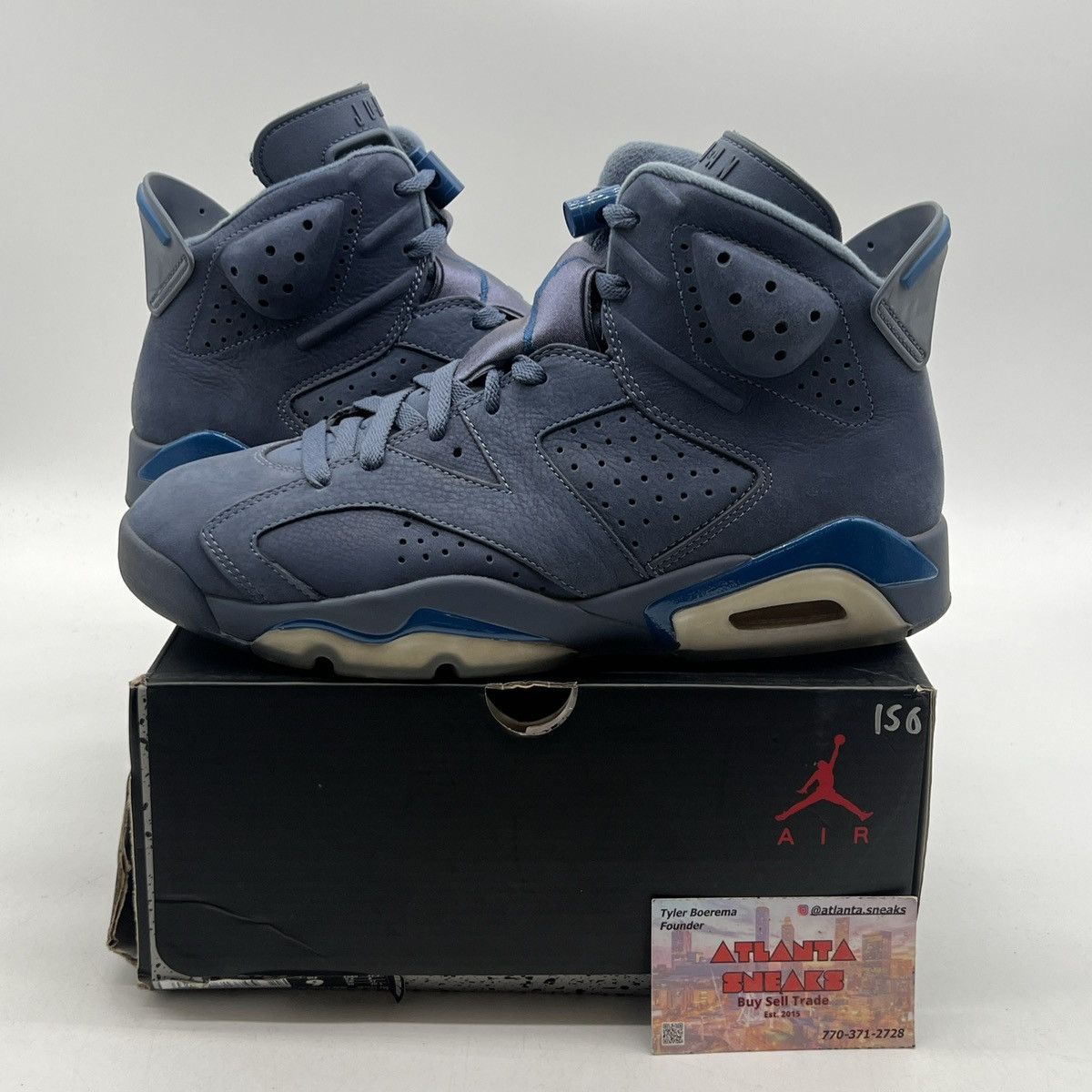 Jordan Brand Air Jordan 6 diffused blue Size US 9 / EU 42 - 1 Thumbnail