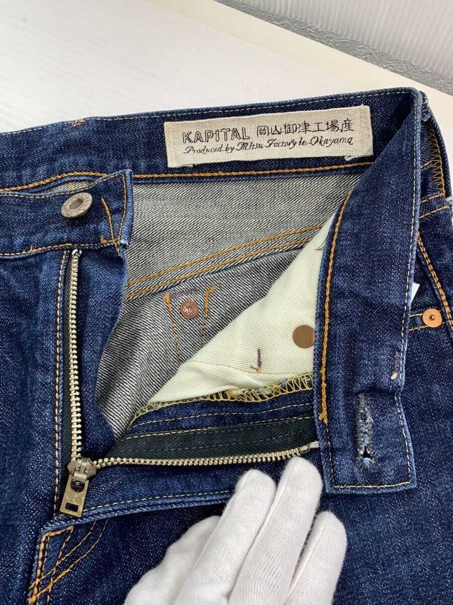 Kapital Kapital Okayama Mitsu Factory Cotton Denim Pants Indigo Size US 28 / EU 44 - 3 Thumbnail