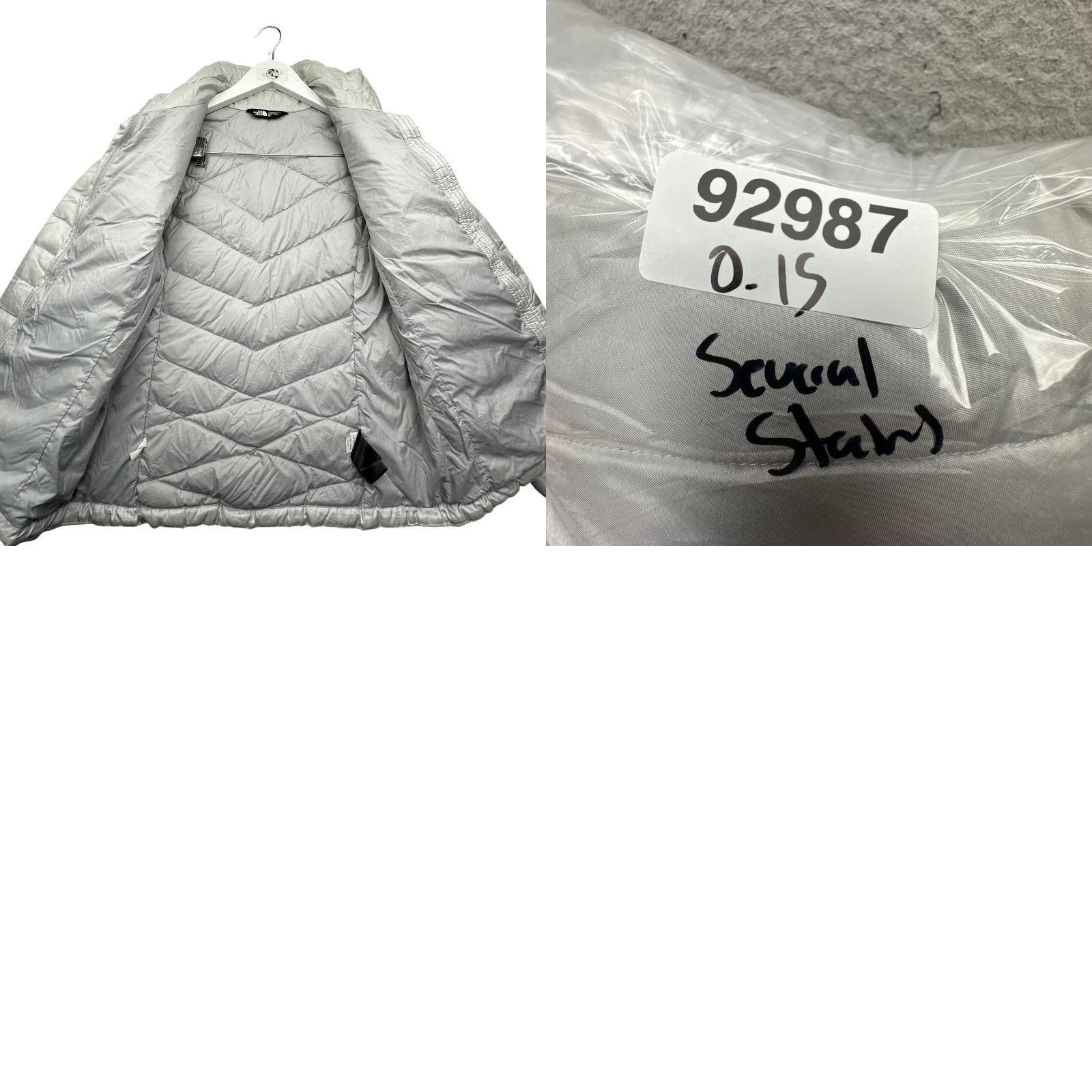 The North Face The North Face Aconcagua 550 Down Fill Puffer Jacket Womens Medium Gray Silver Size M / US 6-8 / IT 42-44 - 10 Thumbnail