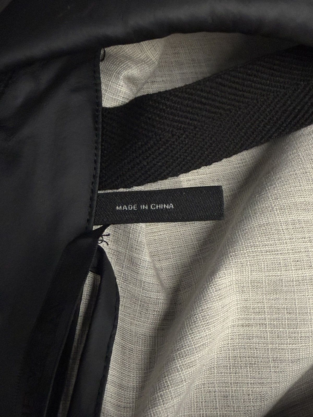 Helmut Lang Helmut Lang Men’s Back Logo Stadium Jacket Black Size US M / EU 48-50 / 2 - 3 Thumbnail