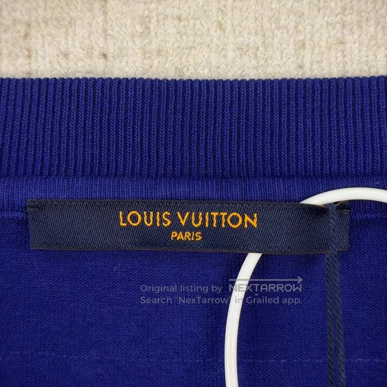 Louis Vuitton Louis Vuitton size 5l Washed back manual patch round neck s Size US M / EU 48-50 / 2 - 4 Thumbnail