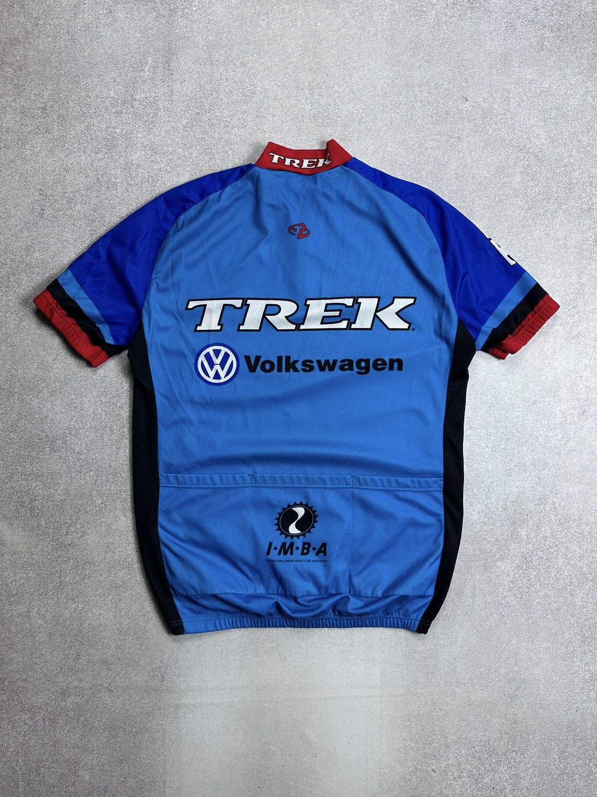 Vintage Vintage 90s Trek Volkswagen Cycling Racing Jersey Shirt L Size US L / EU 52-54 / 3 - 3 Thumbnail