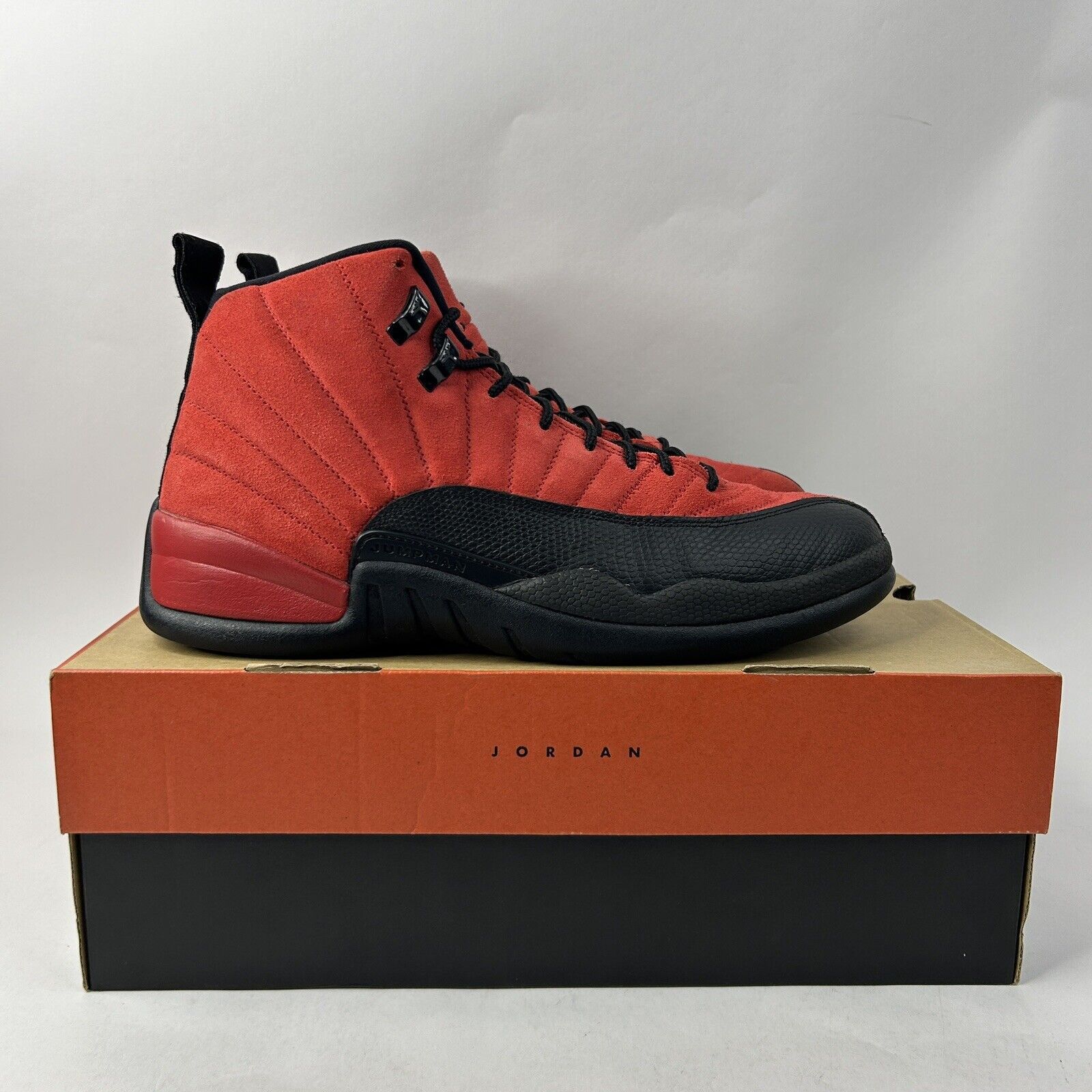 Nike Nike Shoes Air Jordan 12 Retro “Reverse Flu Game” 2024 Size US 12 / EU 45 - 5 Thumbnail