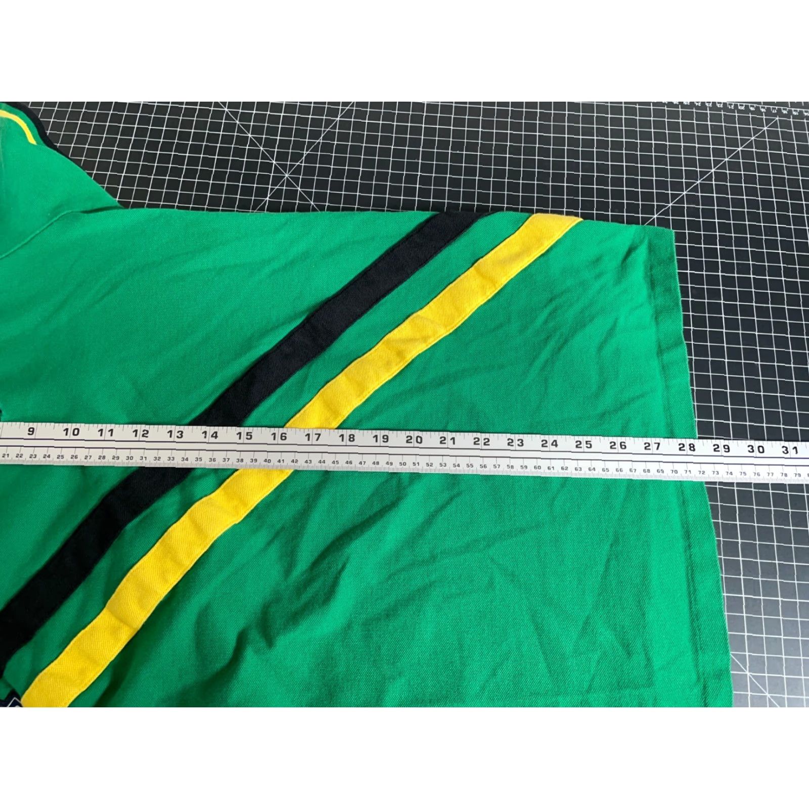 Polo Ralph Lauren Polo Ralph Lauren Shirt Men's 2XL Green Yellow Custom Slim Fit Brazil Size US XXL / EU 58 / 5 - 6 Thumbnail