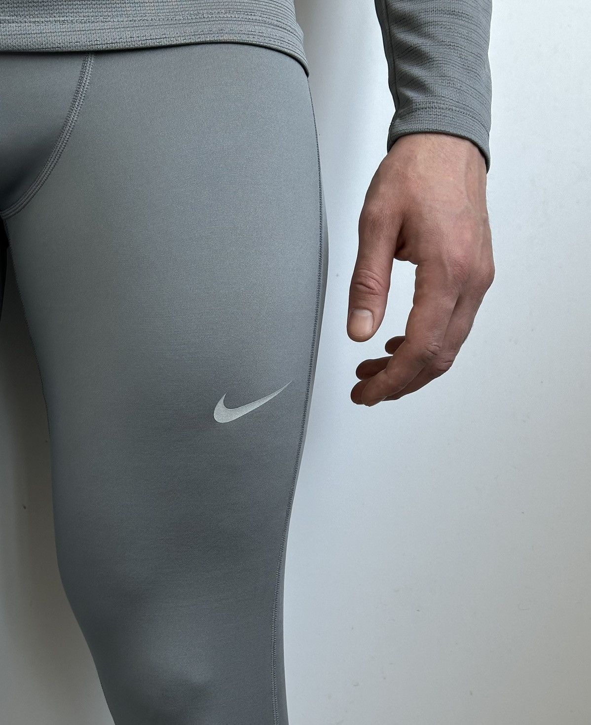 Nike Nike Running Training Set Long Sleeve Shirt Leggings Size L Size US M / EU 48-50 / 2 - 4 Thumbnail