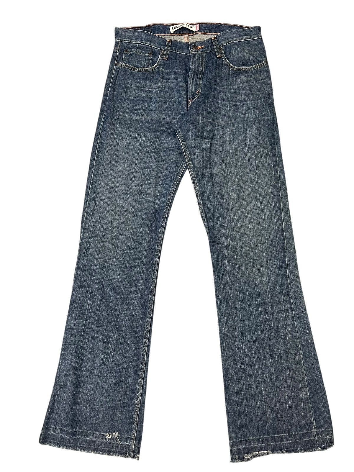 Levi's Vintage Levi’s 527 Low Boot Cut Jeans Flare Size US 32 / EU 48 - 1 Thumbnail