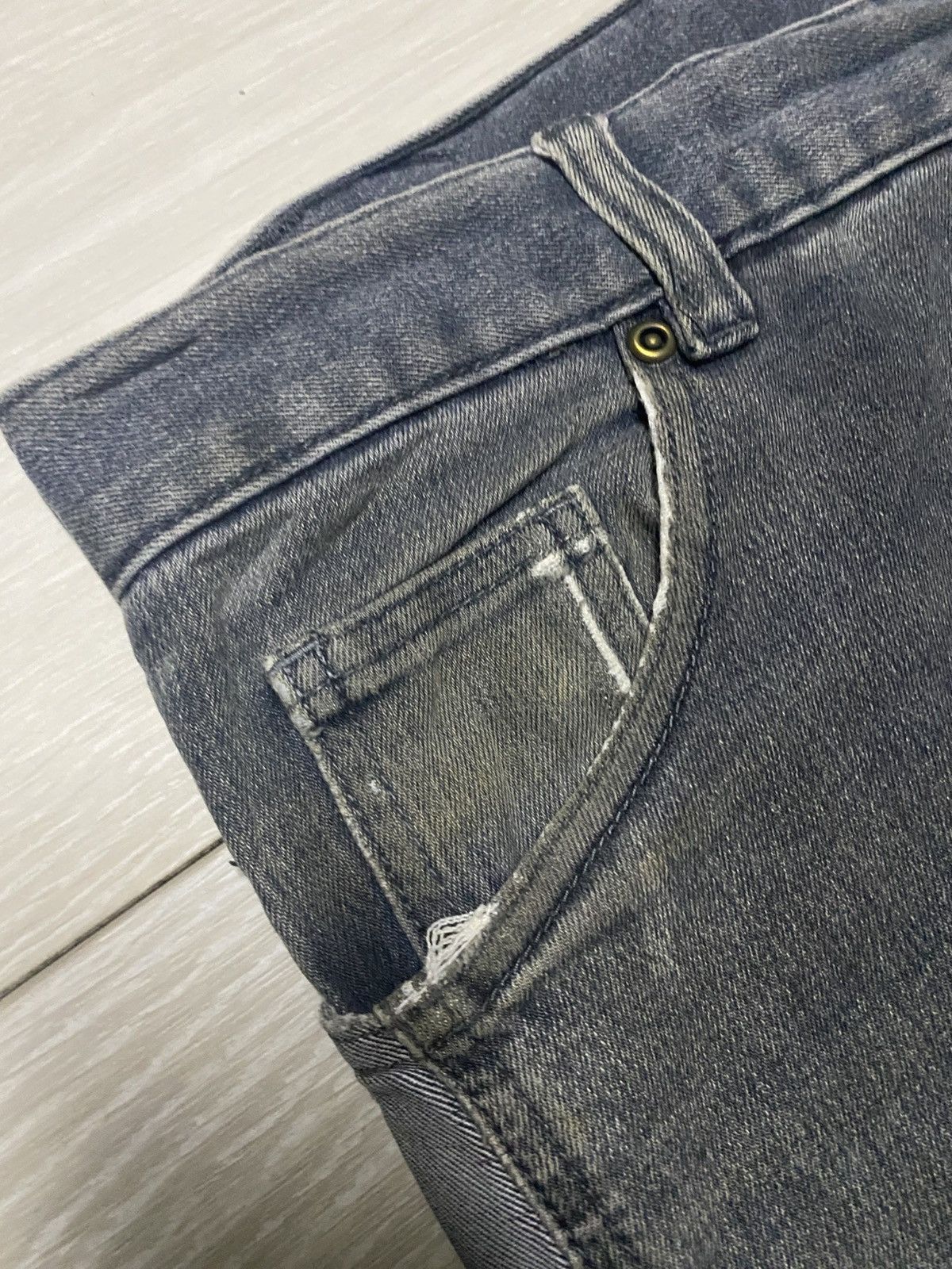 Japanese Brand Vintage Japanese Brand FRP Ozone Rock Style Baggy Jeans Size US 35 - 8 Thumbnail