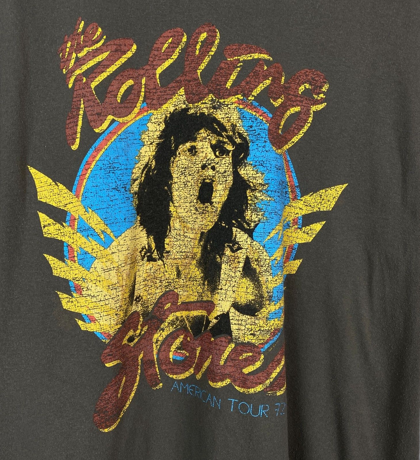 The Rolling Stones The Rolling Stones Tee Men's Size M Gray Short Sleeve ` Size US M / EU 48-50 / 2 - 4 Thumbnail