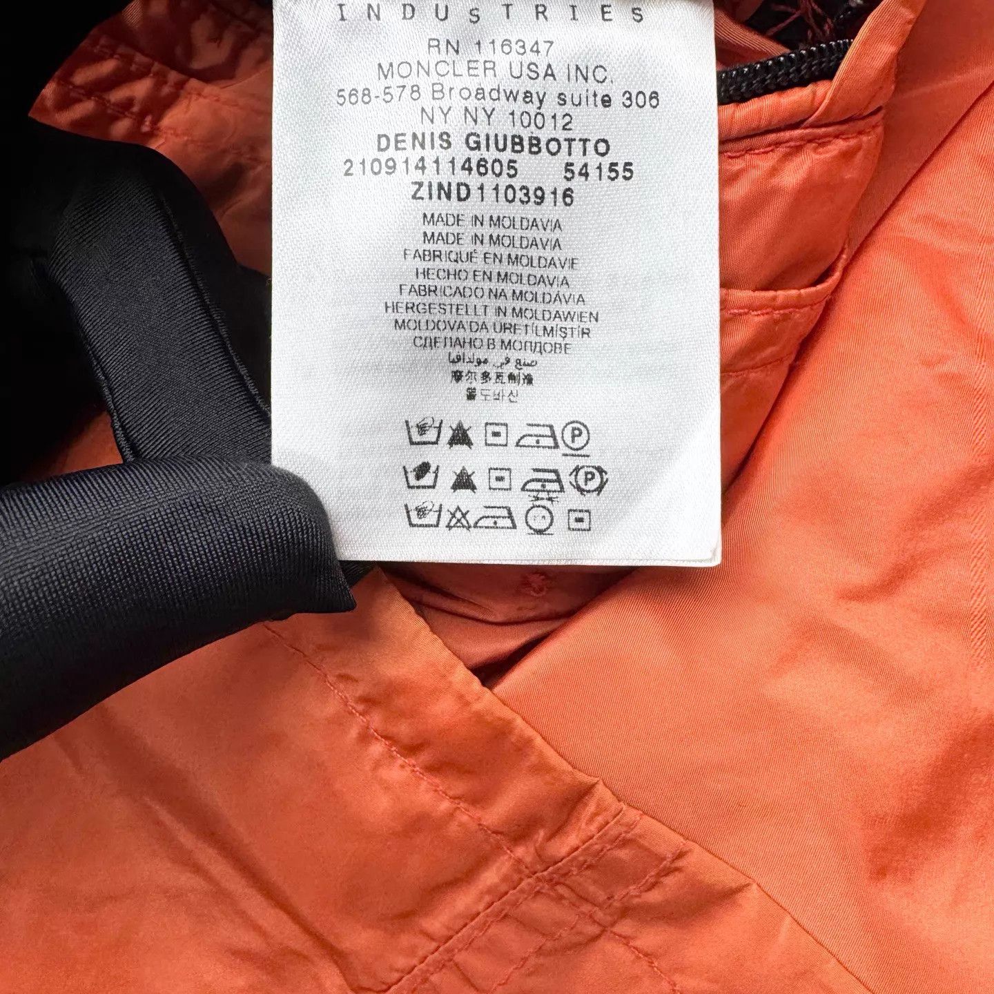 Moncler Moncler Orange Tech Hooded Nylon Jacket Arm Logo Unisex 3 Size US L / EU 52-54 / 3 - 5 Thumbnail