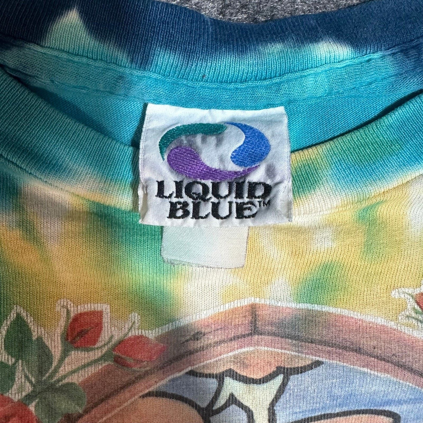 Liquid Blue Vintage Grateful Dead Saint Stephen T Shirt Liquid Blue XL Size US XL / EU 56 / 4 - 2 Thumbnail