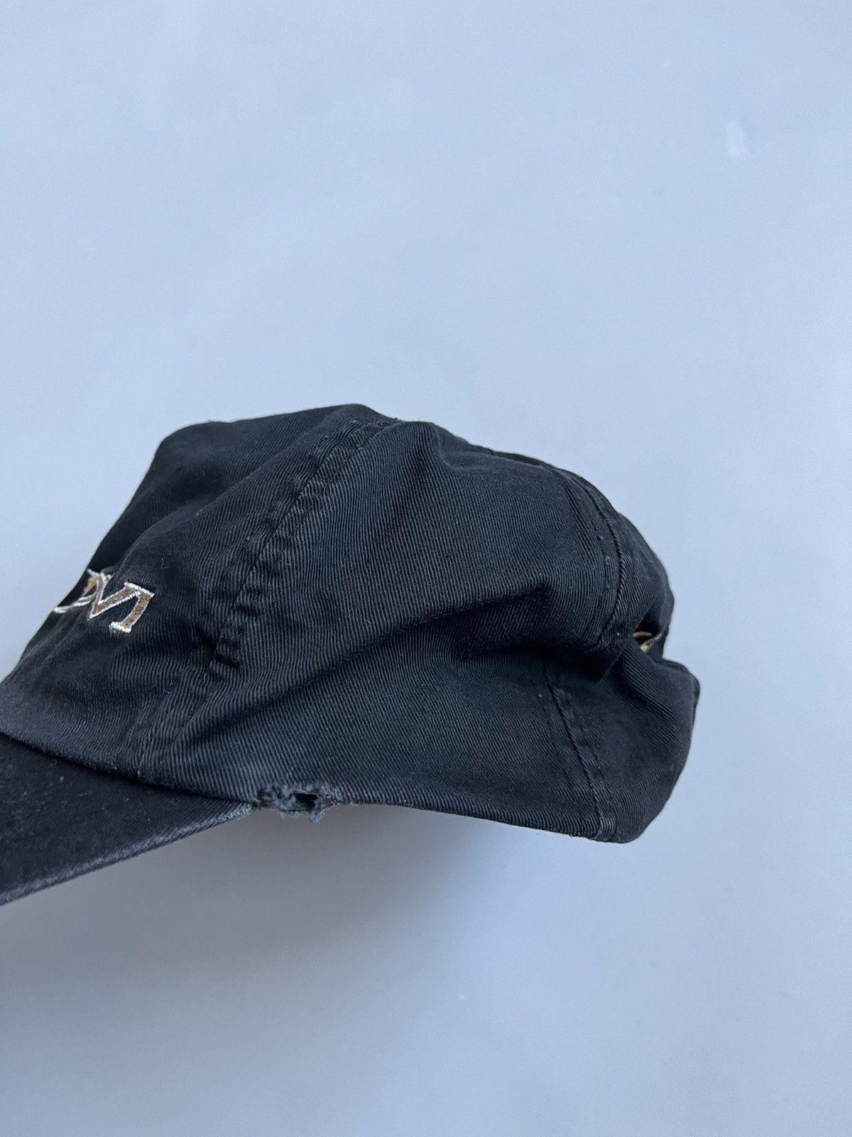 Bon Jovi Vintage Bon Jovi Keep The Faith Black Faded Distressed Cap Size ONE SIZE - 6 Thumbnail