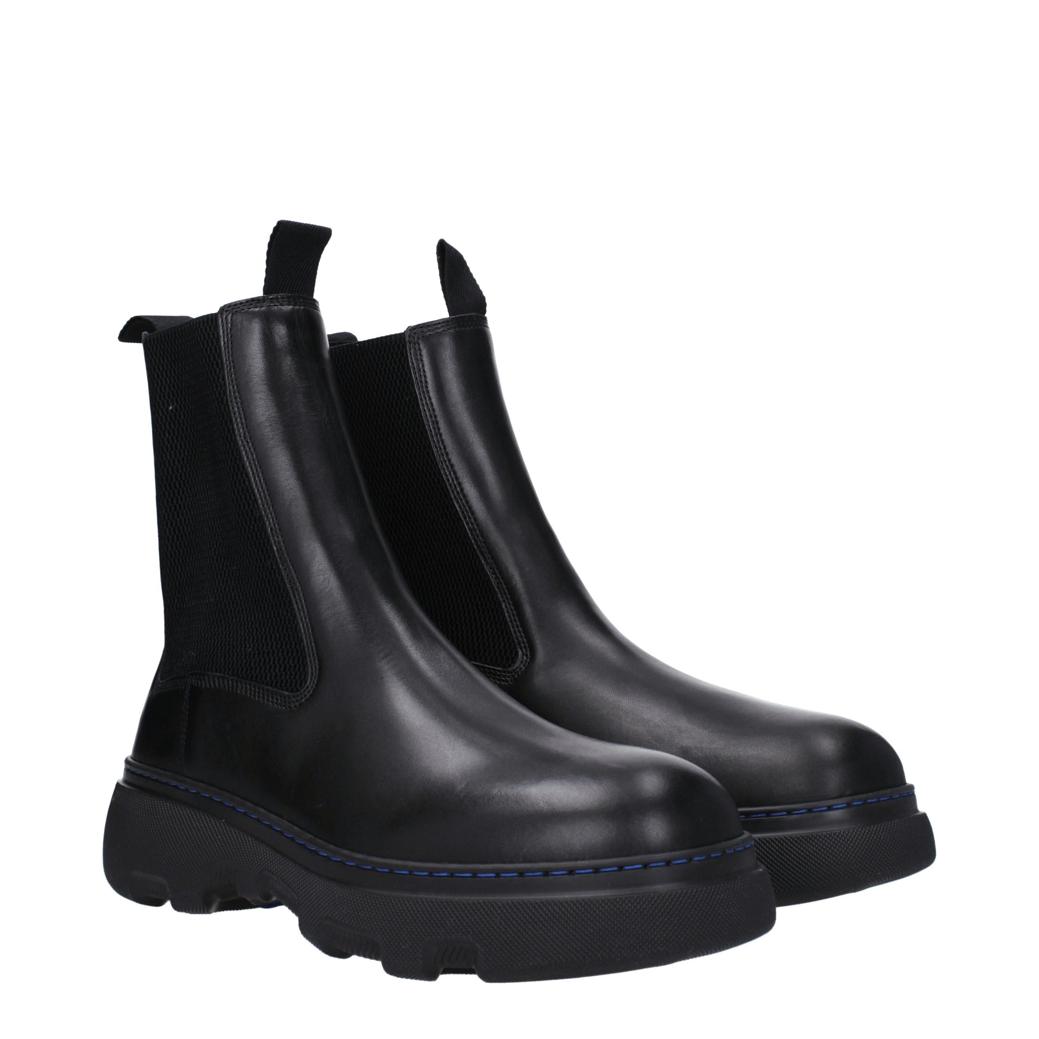 Burberry Ankle Boots in Leather Size US 9.5 / EU 42-43 - 1 Thumbnail