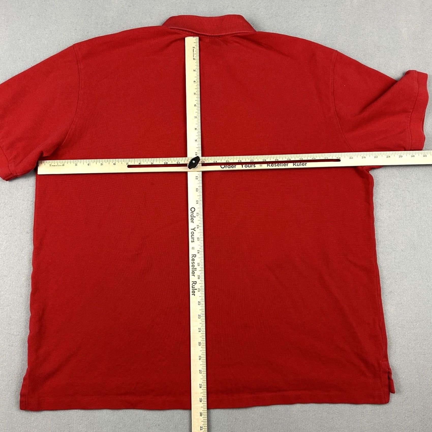 Polo Ralph Lauren Polo Ralph Lauren Polo Shirt Men 2X Big Red Solid Navy Pony Short Sleeve 2XB Size US XXL / EU 58 / 5 - 6 Thumbnail