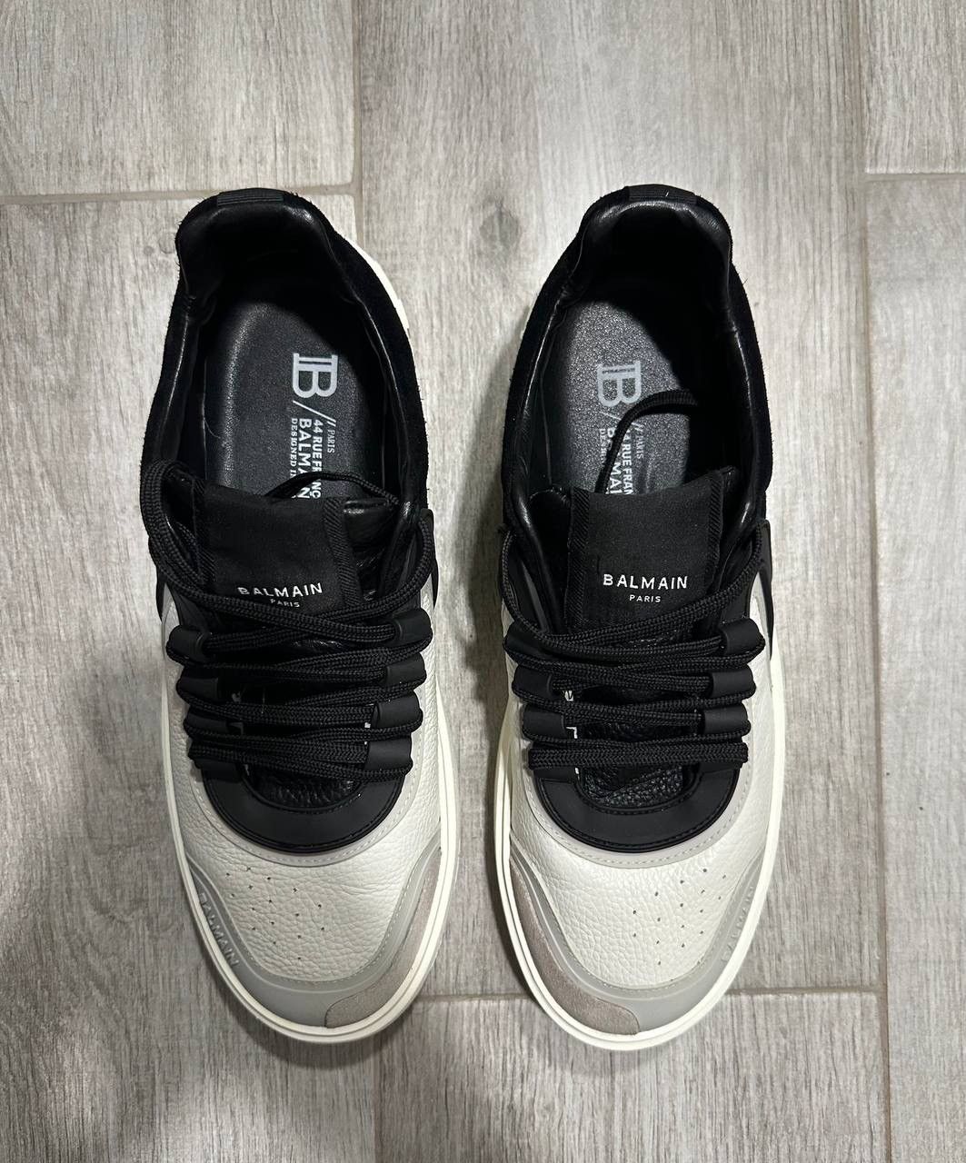 Balmain Balmain Men’s leather Sneakers Size US 10 / EU 43 - 5 Thumbnail