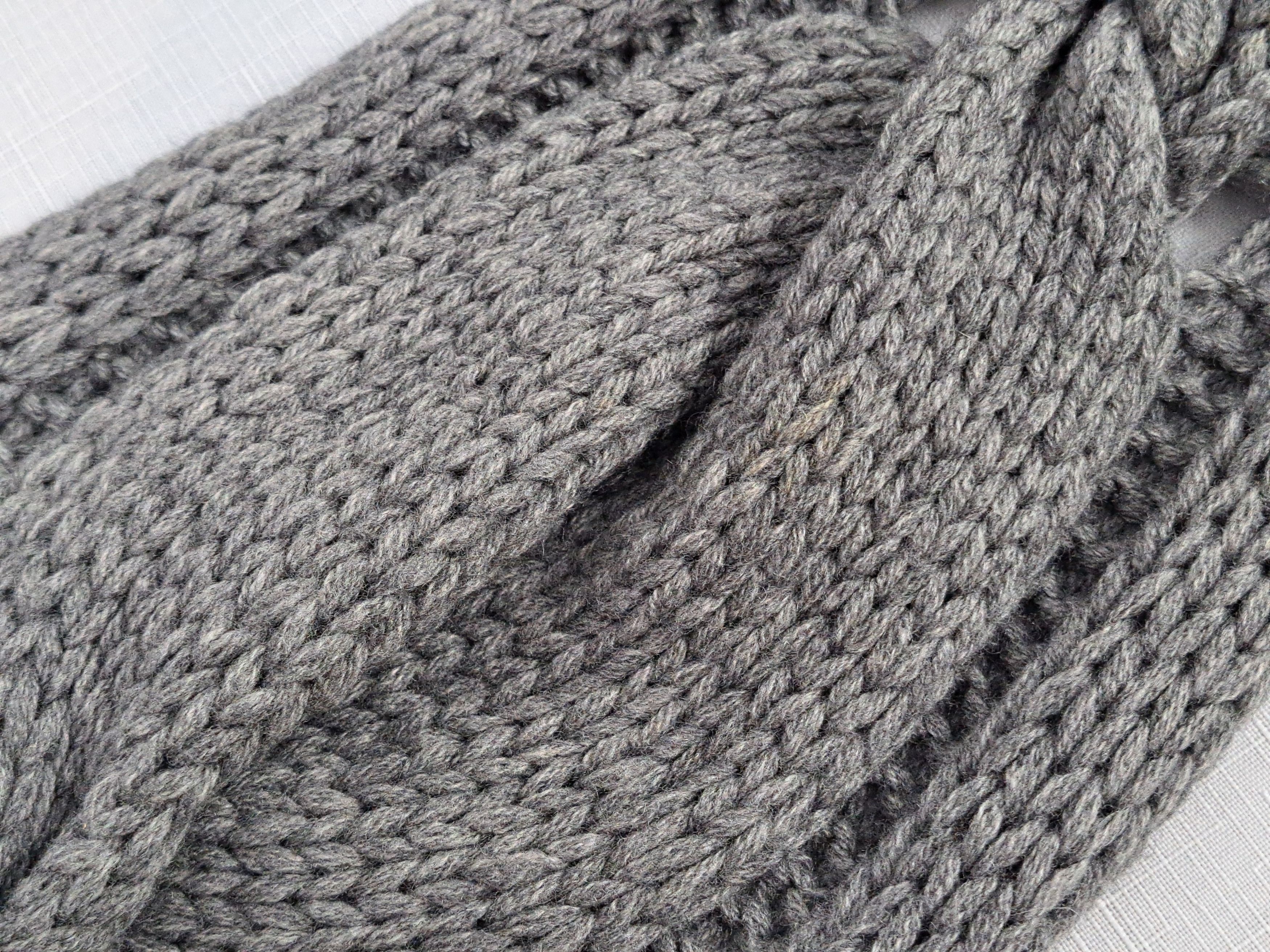 Burberry BURBERRY cable knit wool/cashmere long scarf. Size ONE SIZE - 9 Thumbnail