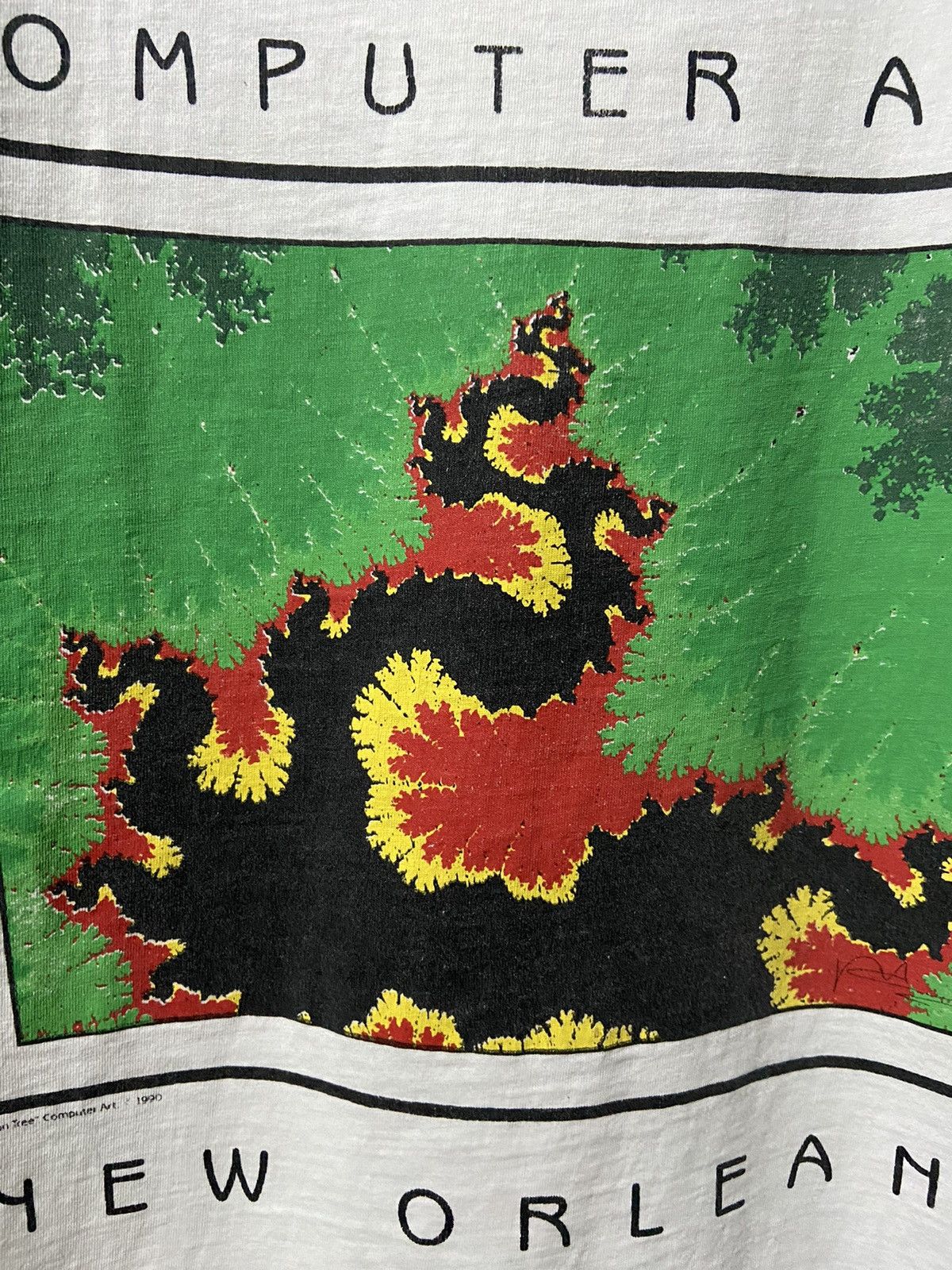 Arts & Science × Vintage Vintage 1990 Roberto Azank’s dragon tree art tee size m-l Size US L / EU 52-54 / 3 - 7 Thumbnail