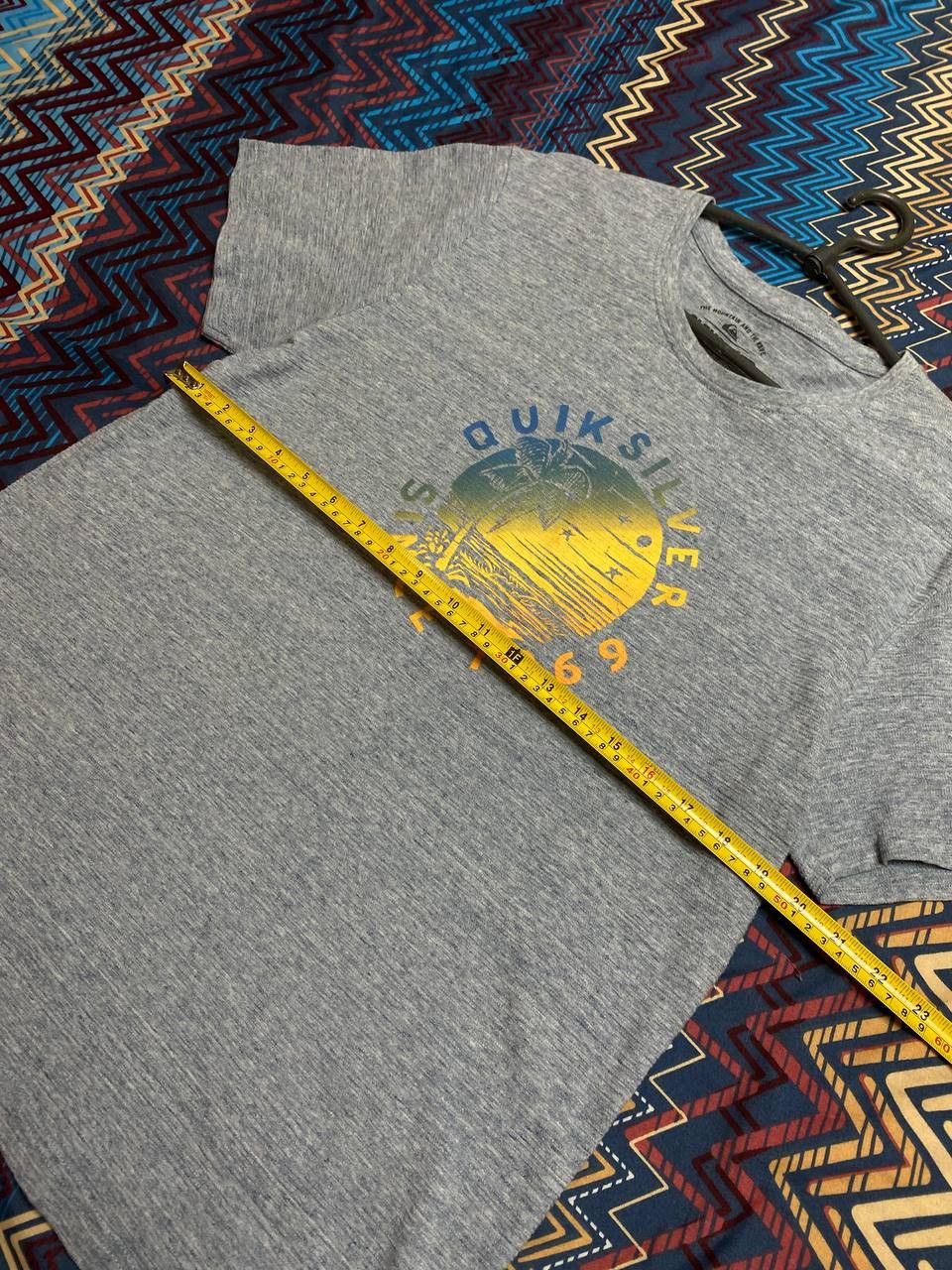Quiksilver × Vintage Vintage Y2k Quiksilver Spellout Logo T-shirt 2000s Size US XL / EU 56 / 4 - 12 Thumbnail