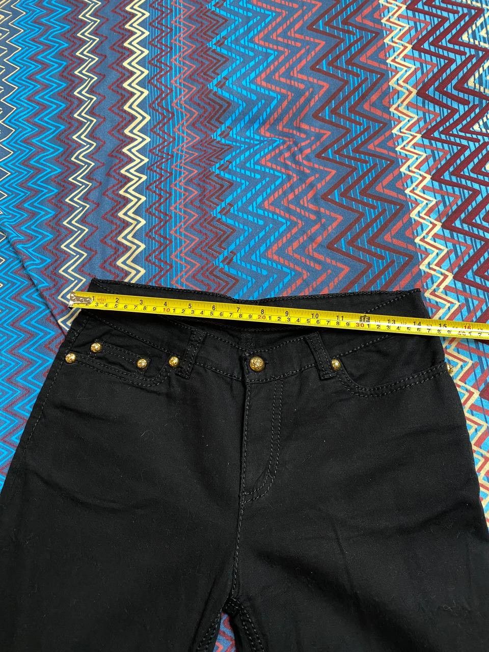 Roberto Cavalli × Vintage Avant Garde Classic Roberto Cavalli Denim Y2k Opium Retro Size 28" / US 6 / IT 42 - 15 Thumbnail