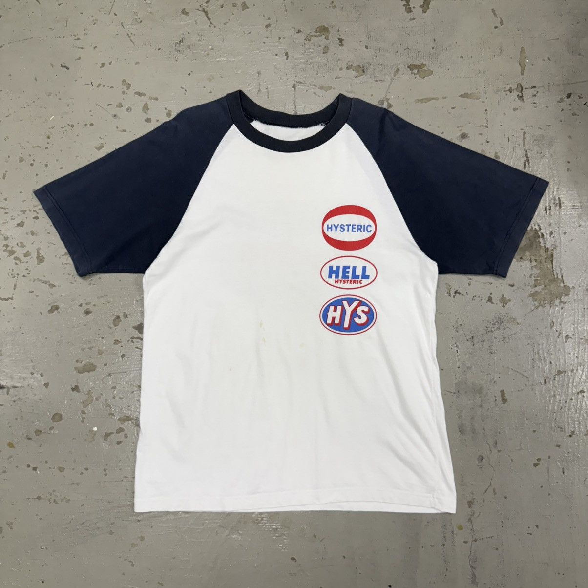 Hysteric Glamour 1990s Hysteric Glamour Racing Logo Tshirt Size US L / EU 52-54 / 3 - 1 Thumbnail
