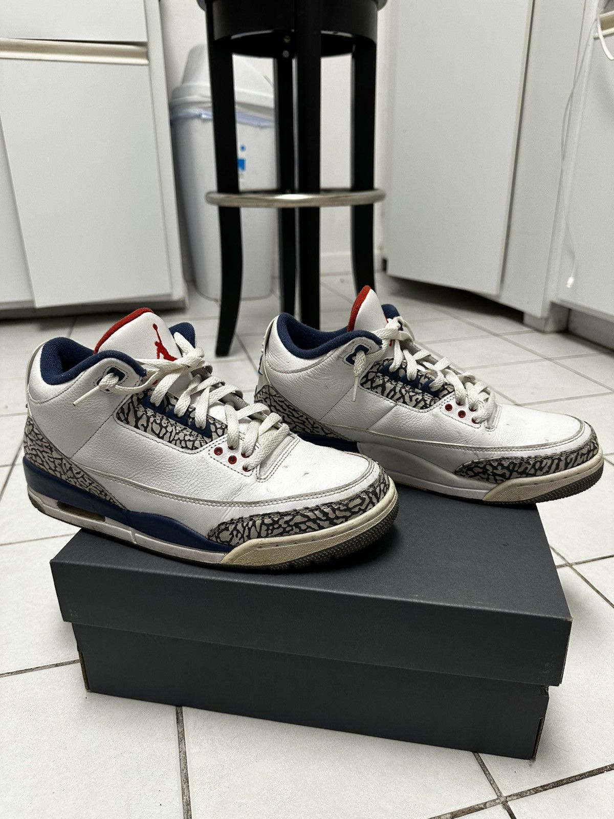 Jordan Brand × Nike Jordan 3 “True Blue” 2016 Size US 11 / EU 44 - 2 Thumbnail