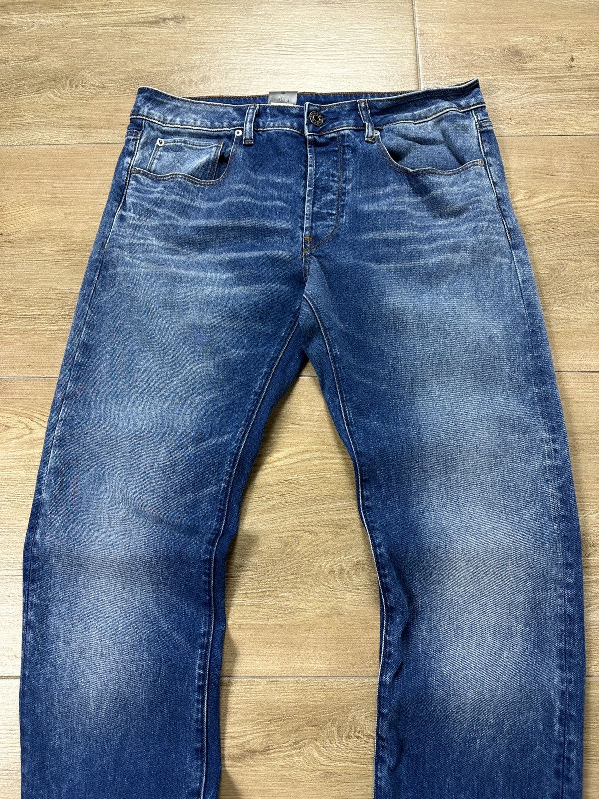 G-Star NEW!!! G-Star Raw 3301 Slim Denim Jeans Size US 32 / EU 48 - 3 Thumbnail