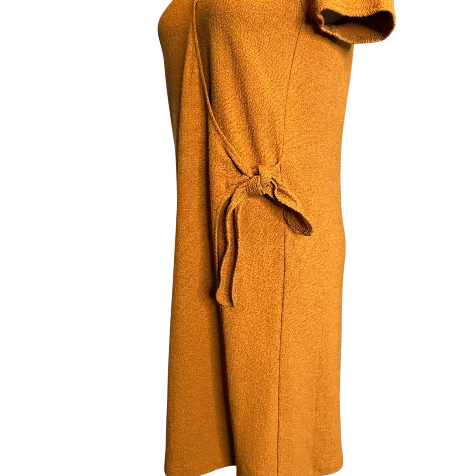 Madewell Madewell Golden Pecan faux wrap mini dress size XS Size XS / US 0-2 / IT 36-38 - 5 Thumbnail