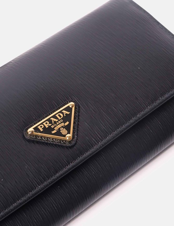 Prada o1srvl11e0724 Size: OS / Wallet in Black Size ONE SIZE - 3 Thumbnail