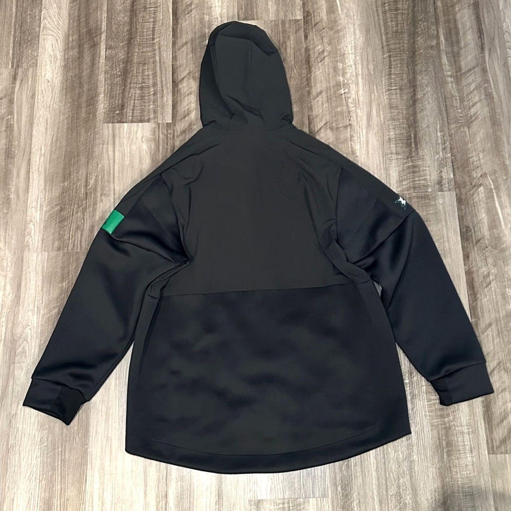 Adidas VINTAGE? Dallas Stars Adidas Black Game Mode Full Zip Hoodie Performance Jacket XL Men's Black Bomber Jacket Adidas Jacket Men XL Black 90s Size US XL / EU 56 / 4 - 3 Thumbnail