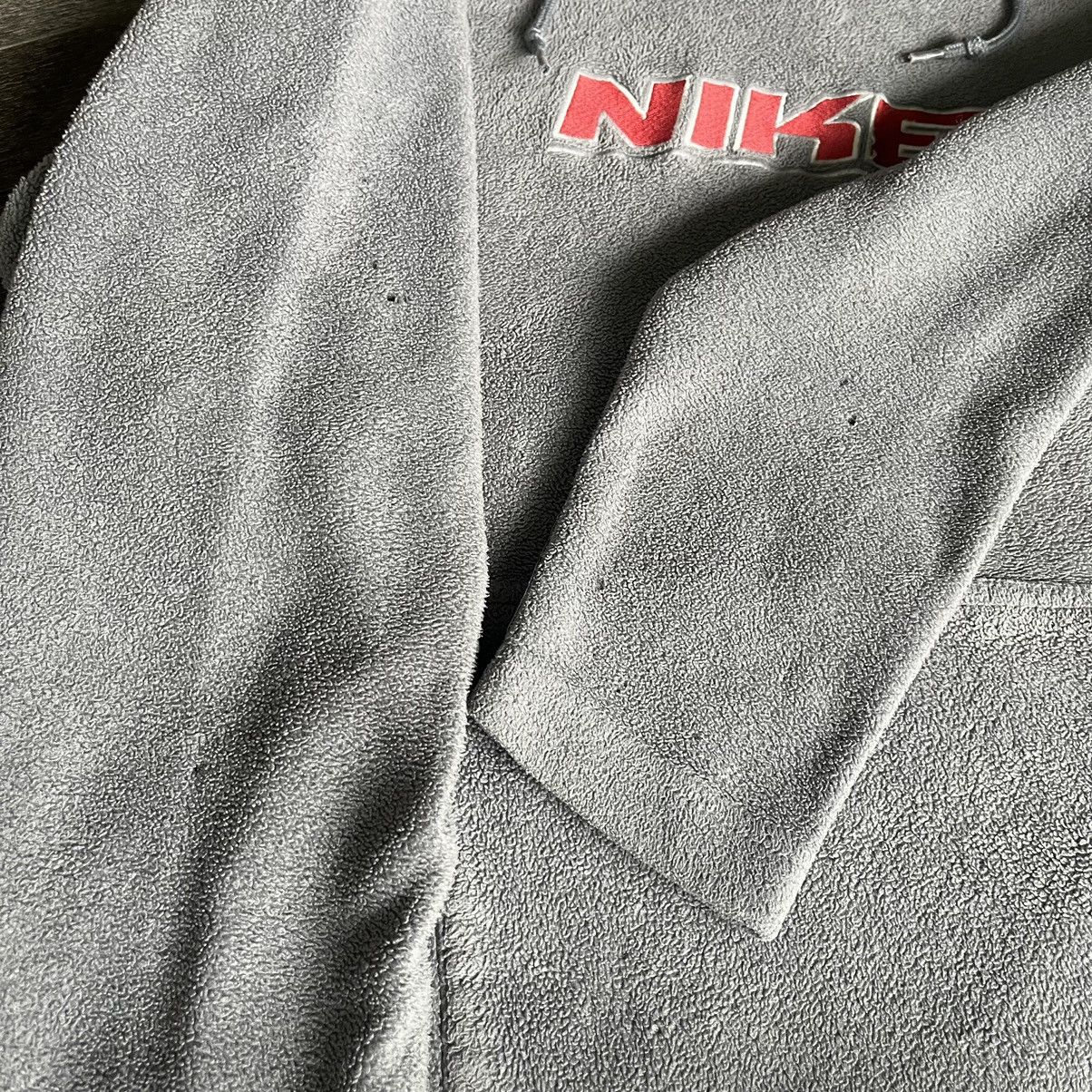 Nike Vintage 2000s Nike Center Swoosh Logo Fleece Pullover Hoodie Size US S / EU 44-46 / 1 - 7 Thumbnail