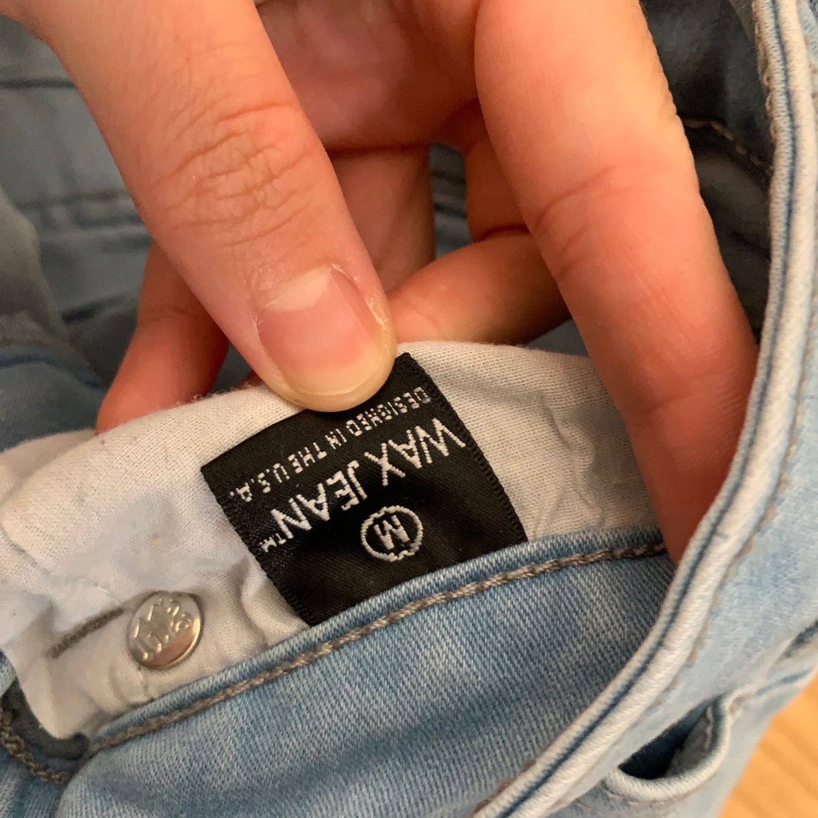 Other Wax Jean Women’s Blue Jeans size M Size 27" / US 4 / IT 40 - 7 Thumbnail