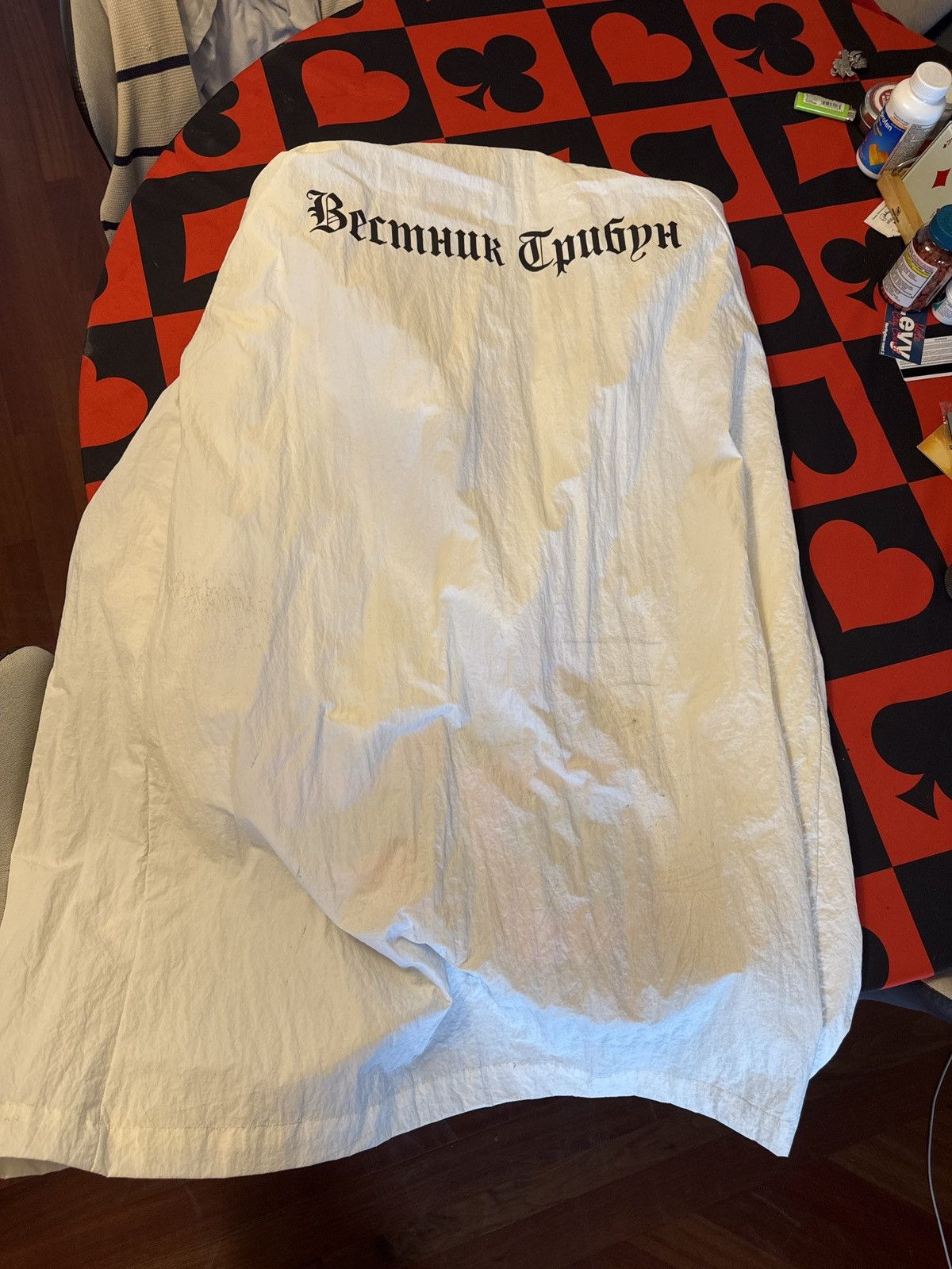 Yeezy Yeezy Vol 1 hooded white raincoat Size US XXL / EU 58 / 5 - 1 Thumbnail