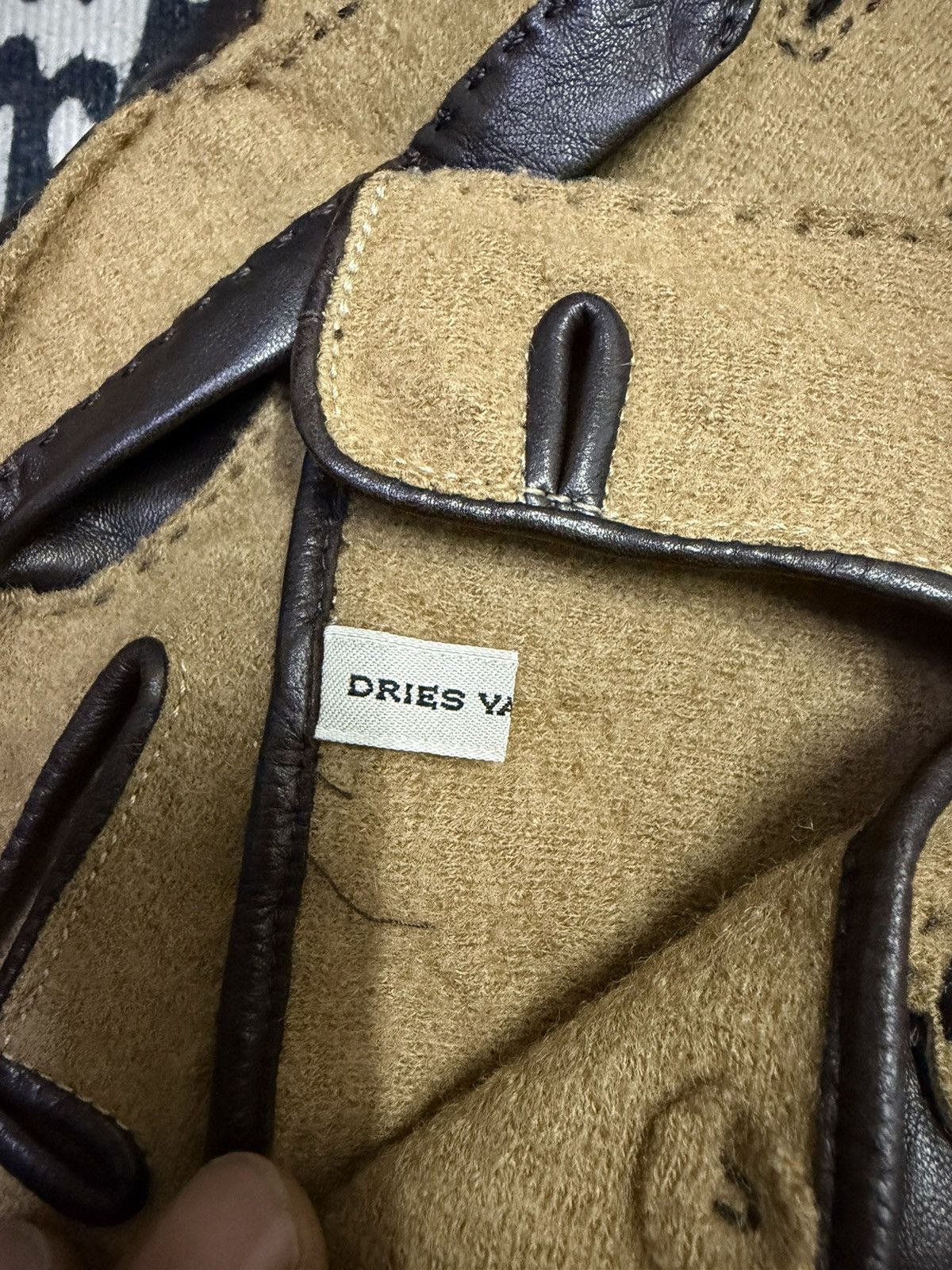 Dries Van Noten Dries Van Noten Lamb Skin Gloves Size ONE SIZE - 4 Thumbnail