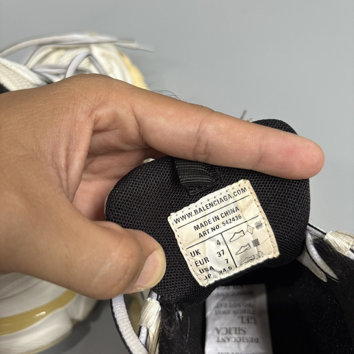 Balenciaga Balenciaga Track Trainer White sneakers Size US 7 / IT 37 - 6 Thumbnail