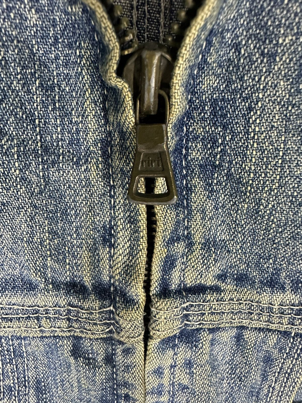 Ferre × If Six Was Nine × Vintage Vintage Ferre Jeans Sun Faded Worker Jacket Size US L / EU 52-54 / 3 - 7 Thumbnail