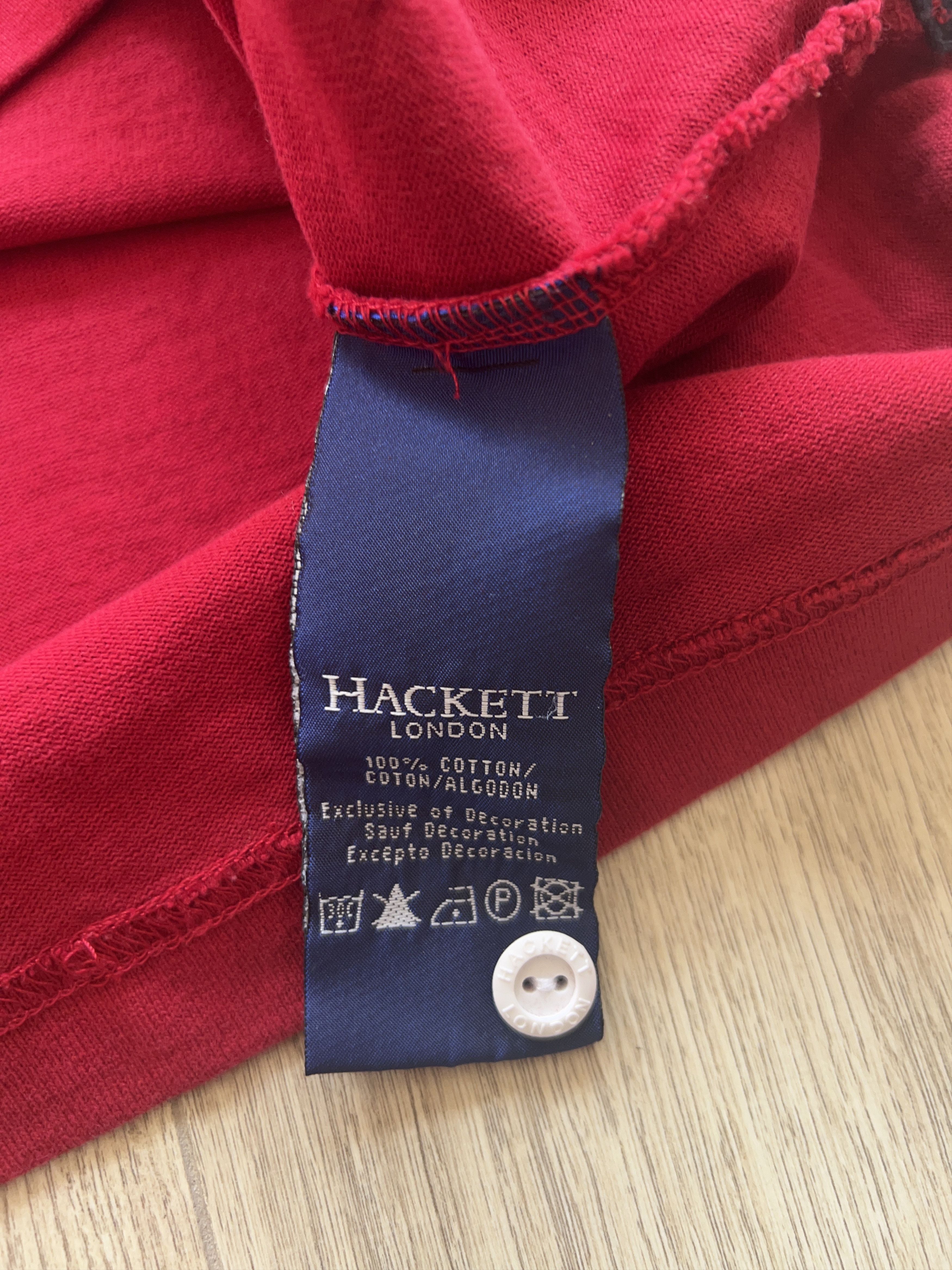 Hackett Hackett London Polo Long Sleeve Shirt Rugby Cotton Size US XL / EU 56 / 4 - 11 Thumbnail