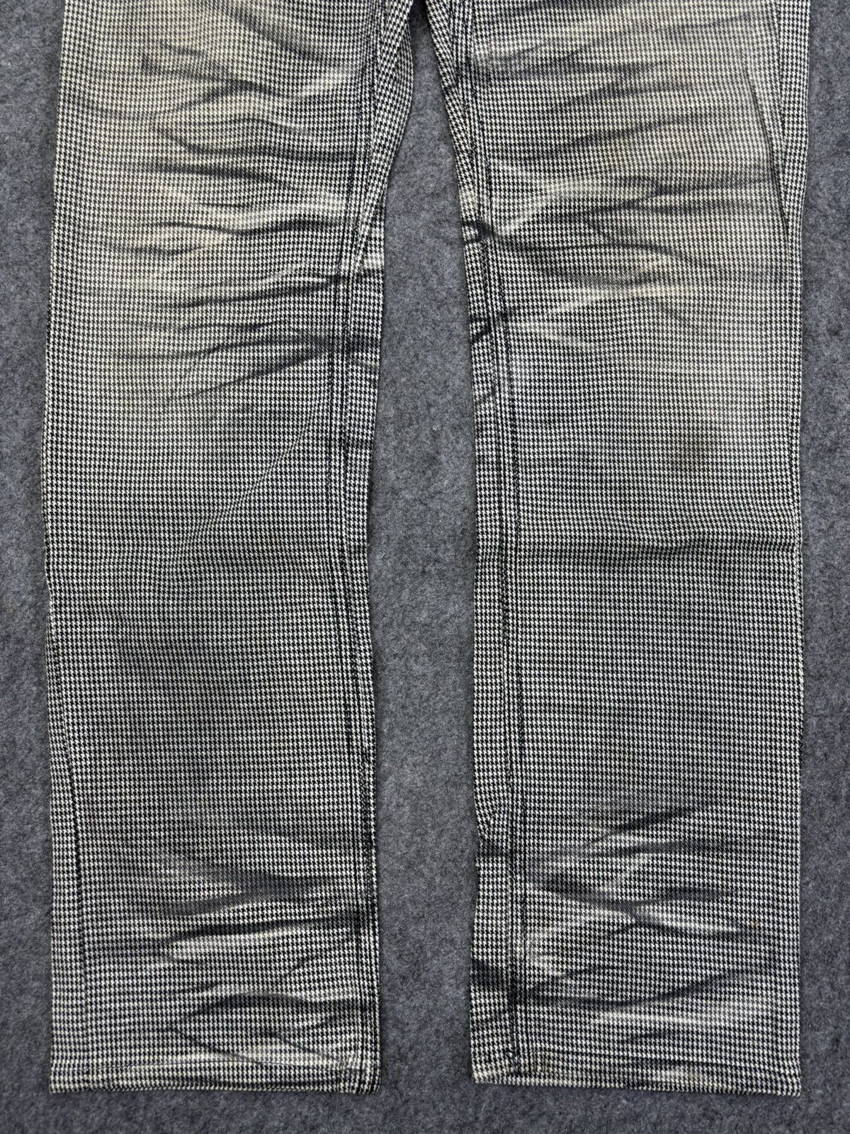 Japanese Brand semanticdesign Houndstooth Embroidery Stretchable Pant K18 Size US 30 / EU 46 - 4 Thumbnail