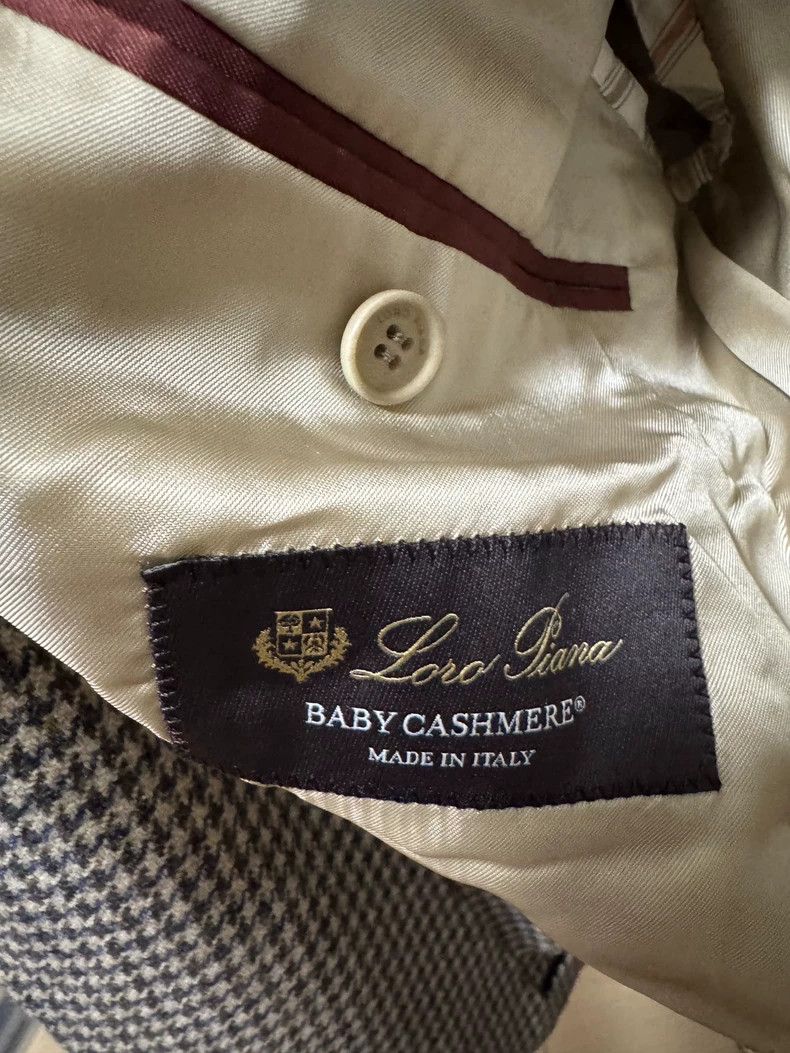 Loro Piana LORO PIANA A small cashmere suit Size 48S - 3 Thumbnail